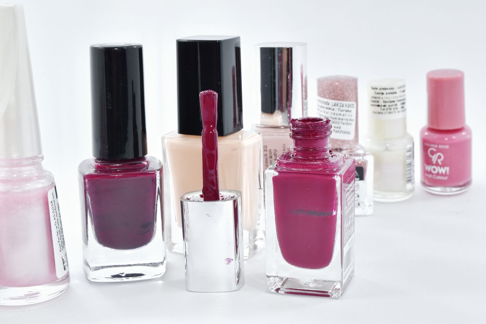 Nikon D5500 sample photo. Accessory, bottles, care, colors photography