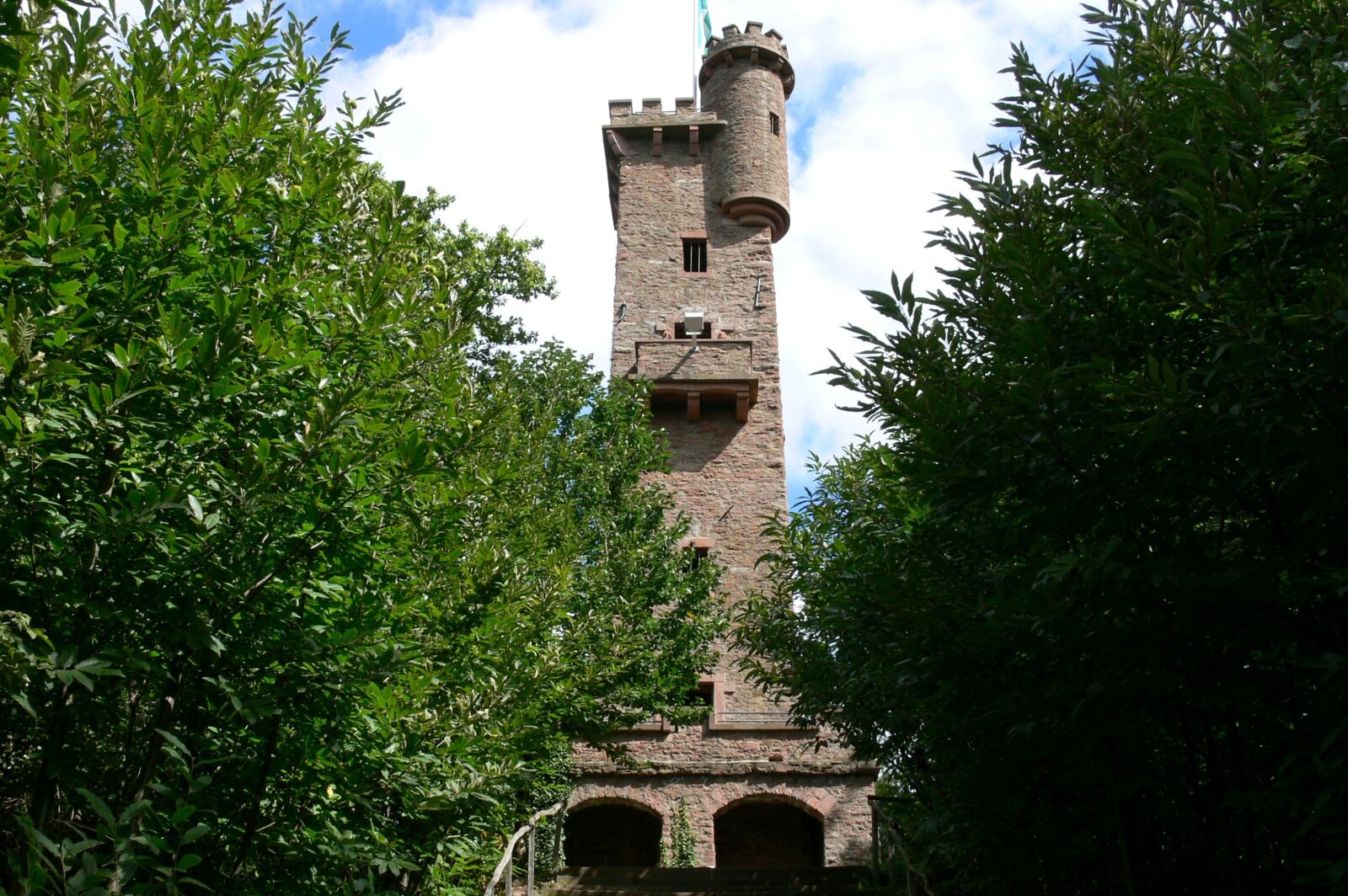 Panasonic DMC-FZ30 sample photo. Tower, lookout tower, ruin photography
