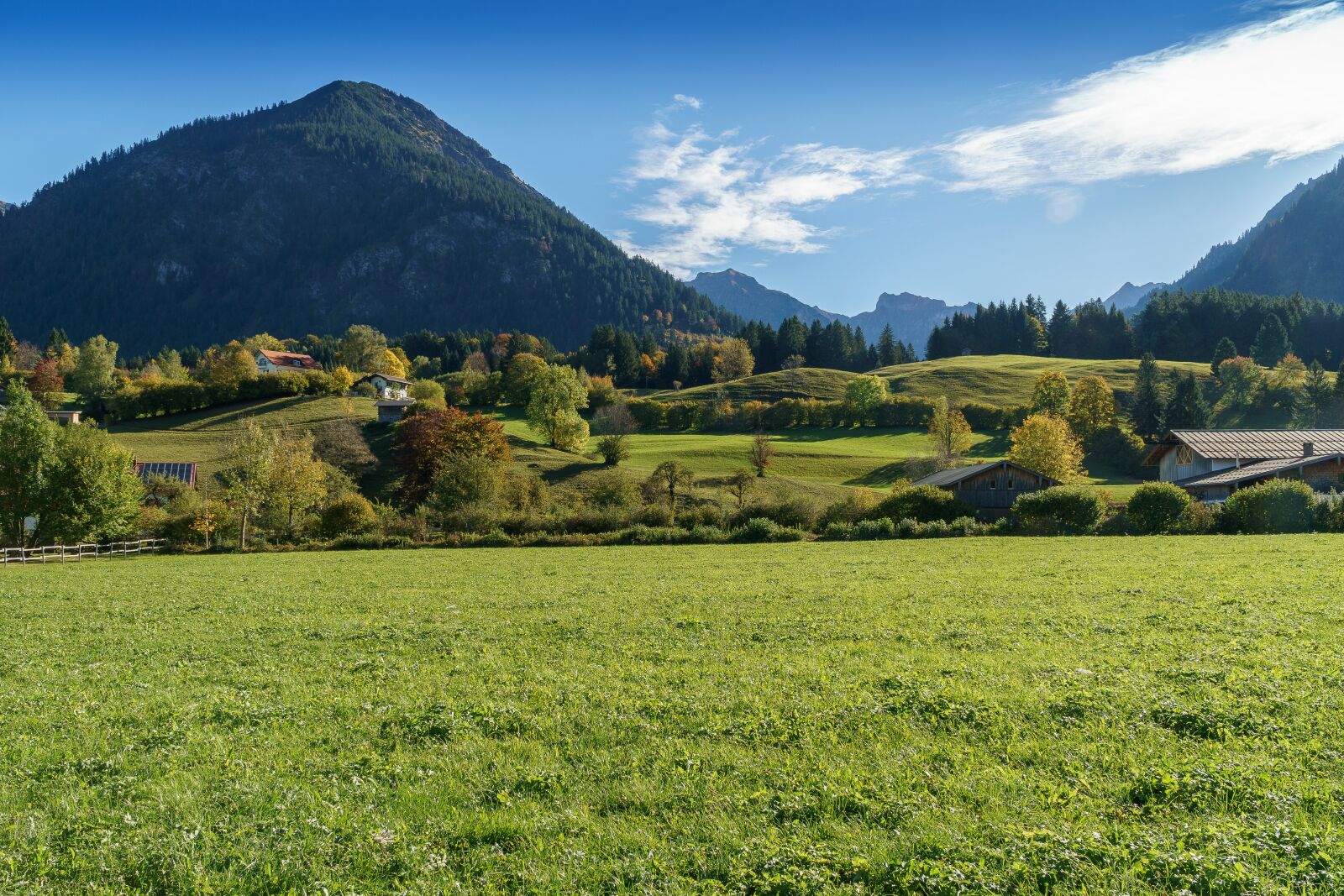 Sony a6000 + Sony E PZ 18-105mm F4 G OSS sample photo. Oberstdorf, suedwiesen, allgäu photography