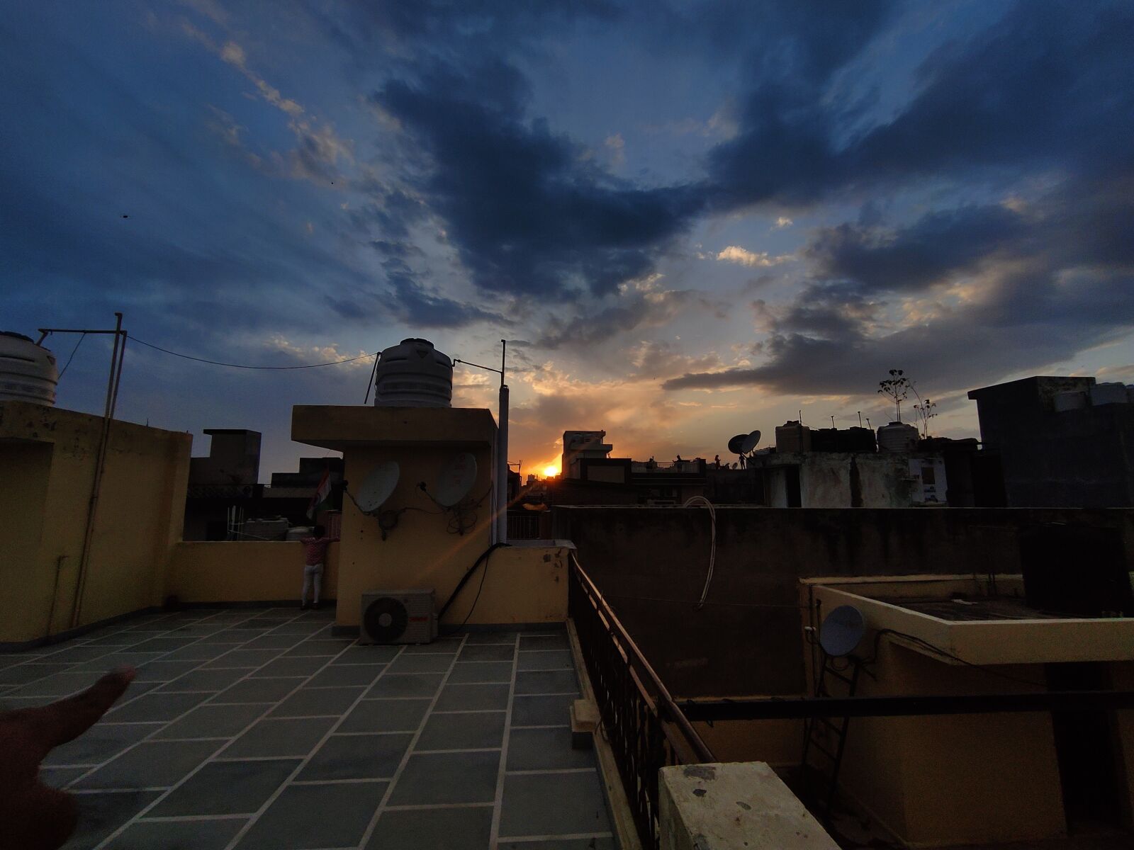 Xiaomi POCO X2 sample photo. Dawn, sky, dark photography