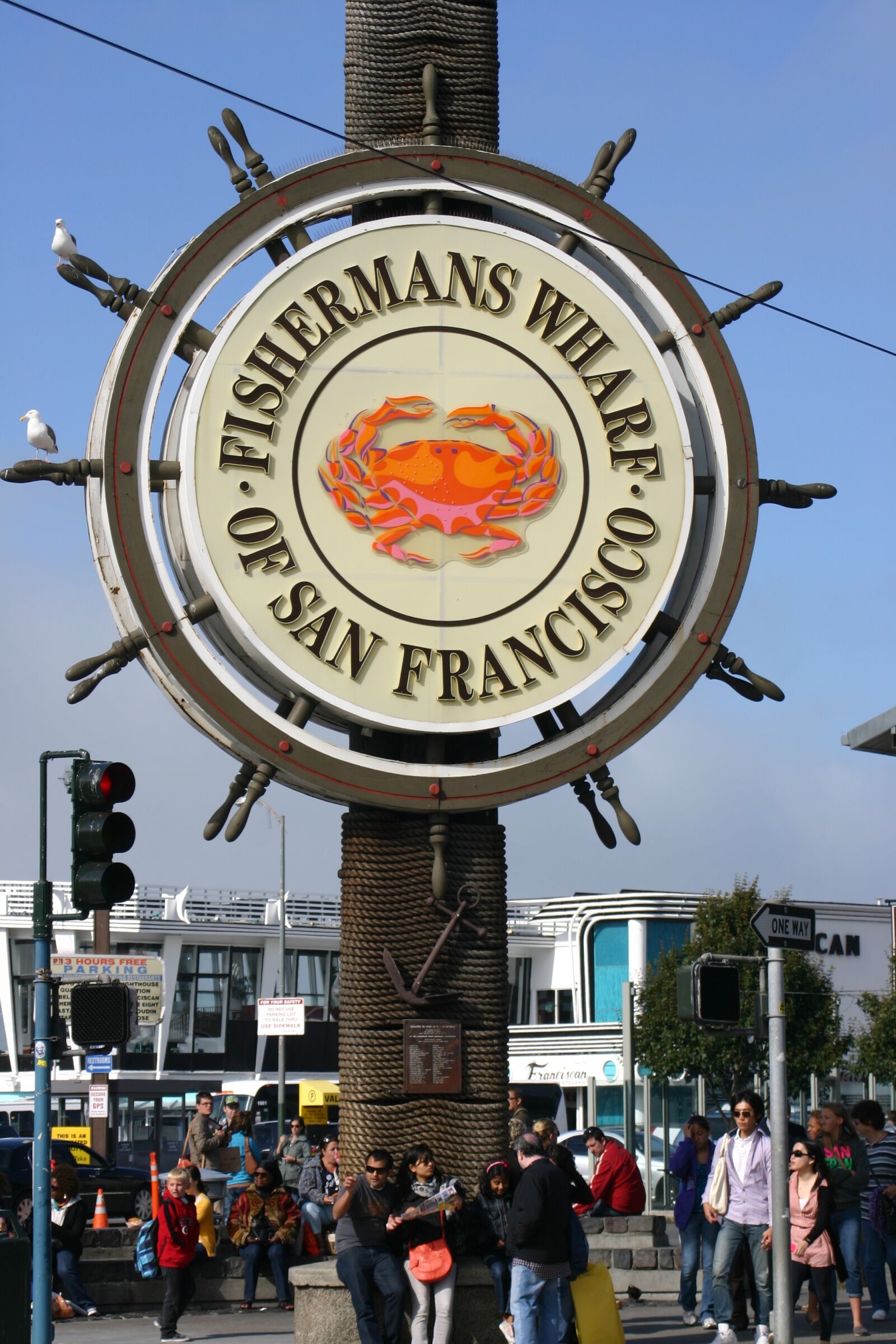 Canon EOS 300D (EOS Digital Rebel / EOS Kiss Digital) sample photo. San francisco, fisherman wharf photography