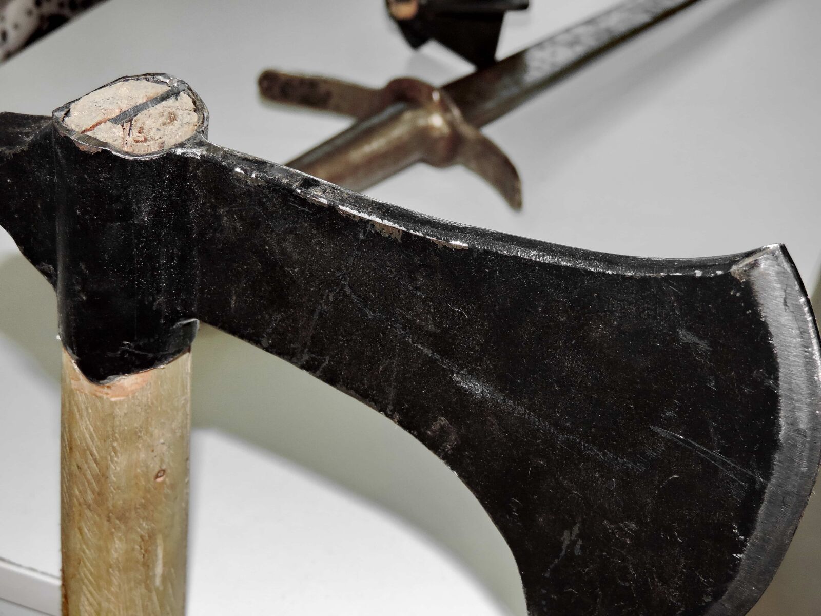 Nikon Coolpix P520 sample photo. Blade, cast iron, handmade photography