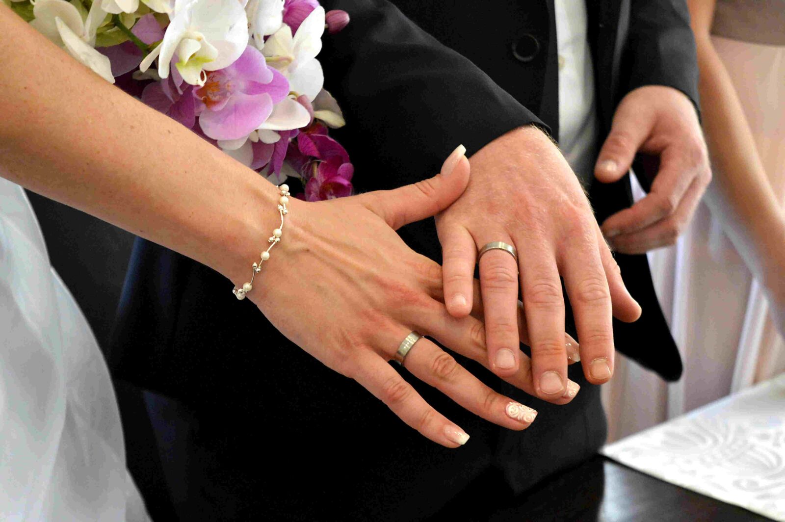 Nikon D3200 sample photo. Before, wedding rings, hands photography