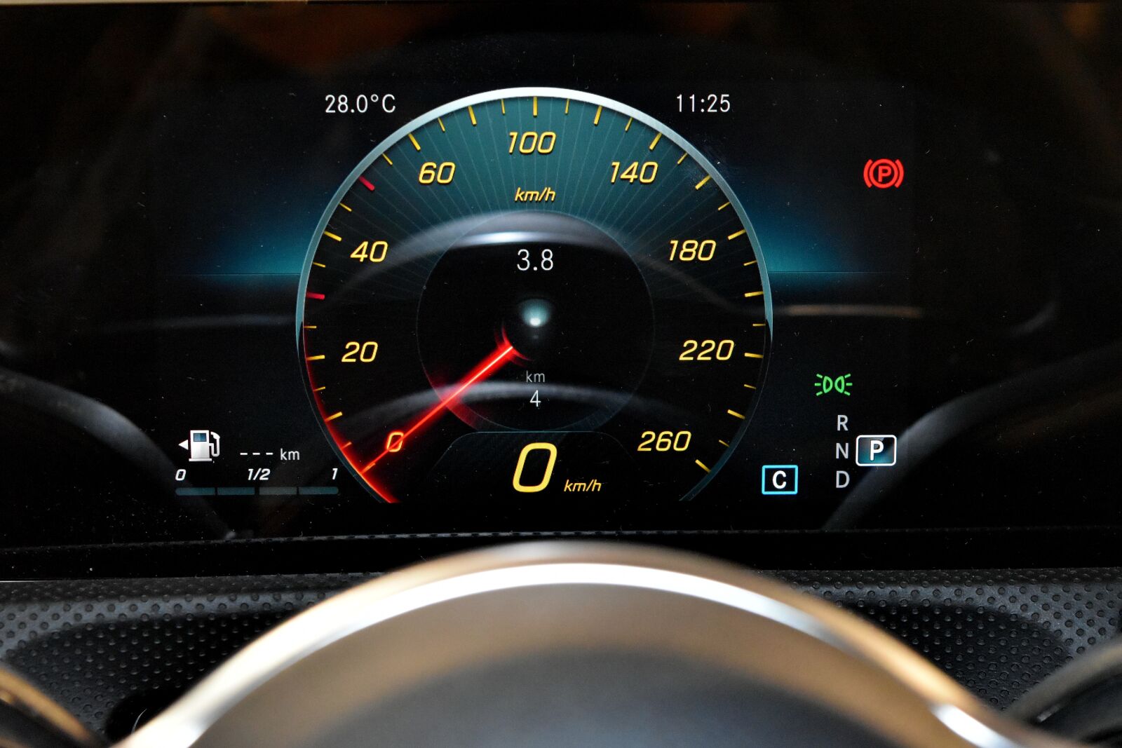 Nikon D5500 sample photo. Dashboard, car, speedometer, vehicle photography