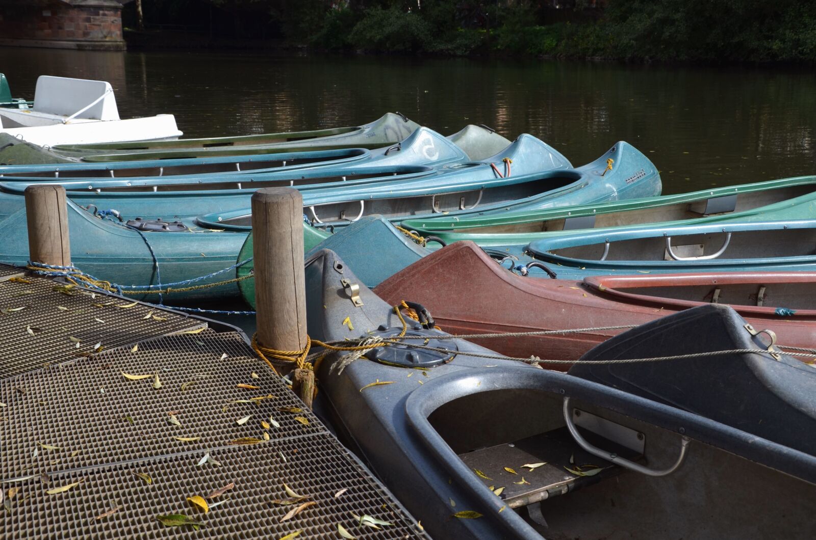 Nikon D5100 sample photo. Dock, water, boat, river photography