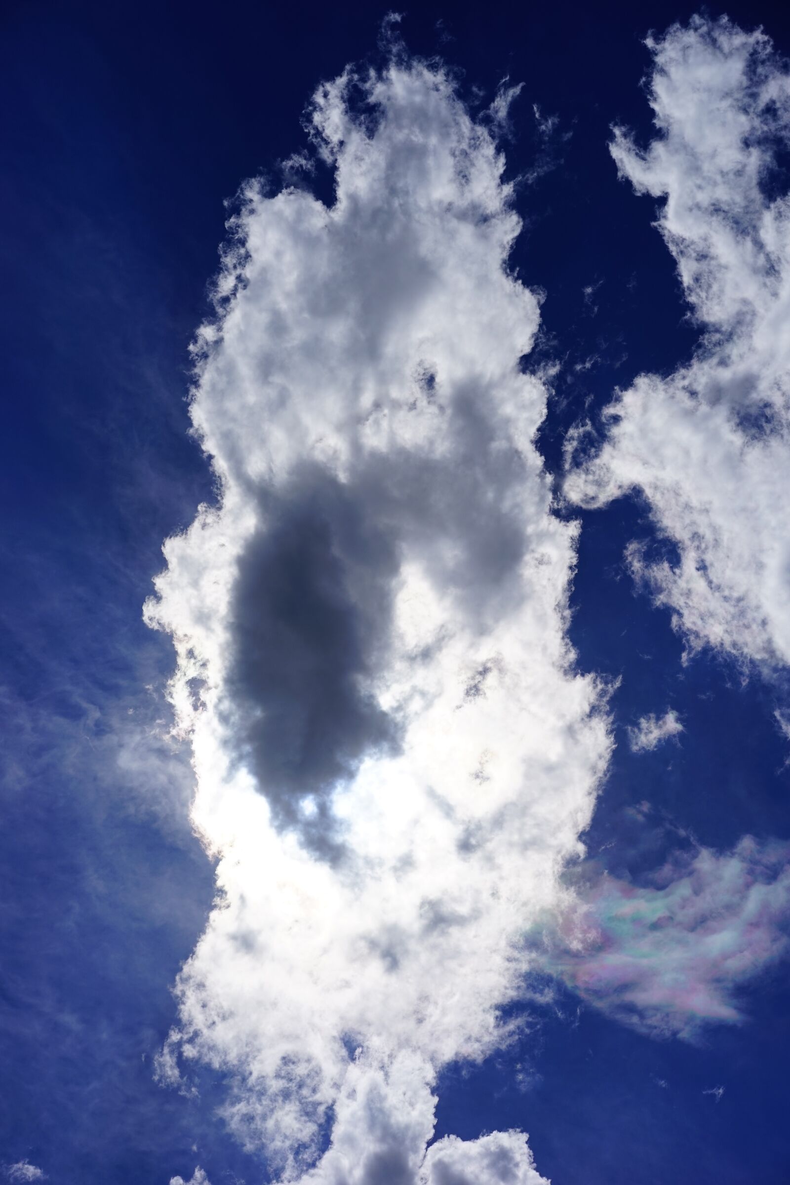 Sony a7 + Sony Sonnar T* FE 55mm F1.8 ZA sample photo. Cloud, iridescent, sky photography