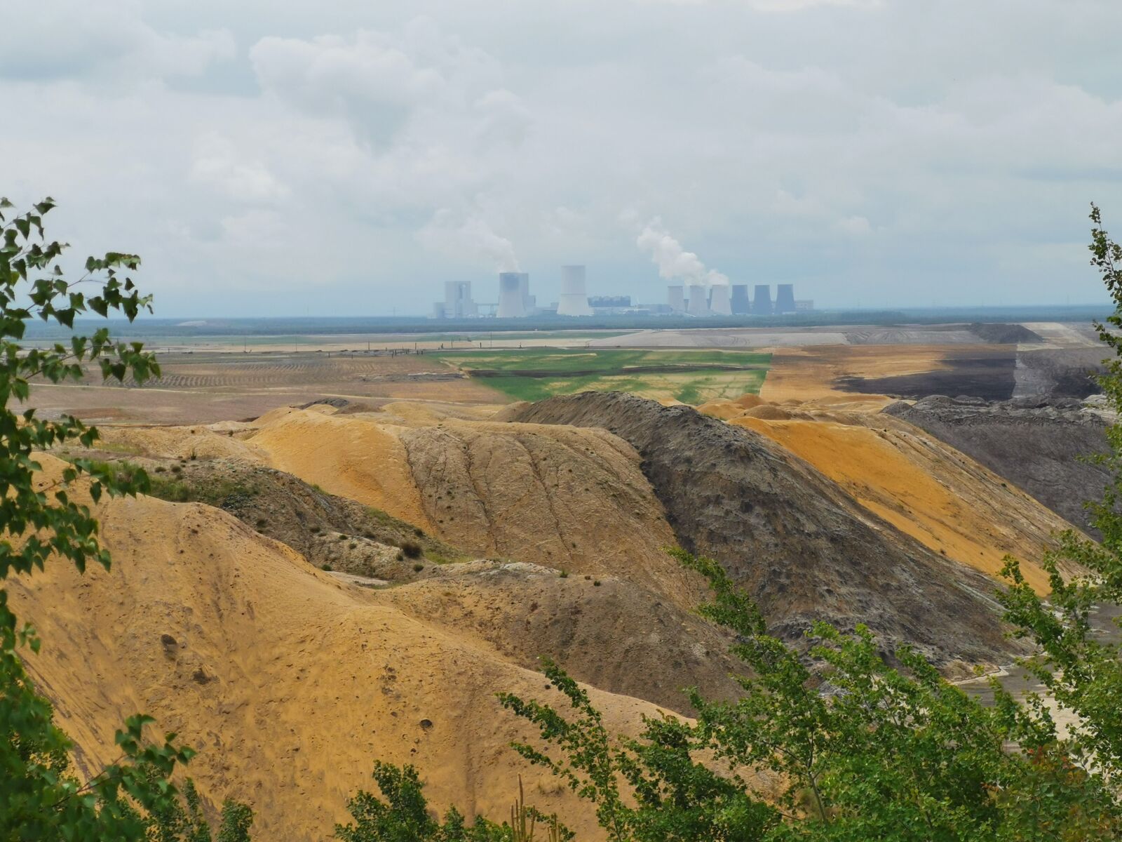 HUAWEI LYA-L29 sample photo. Open pit mining, lausitz photography