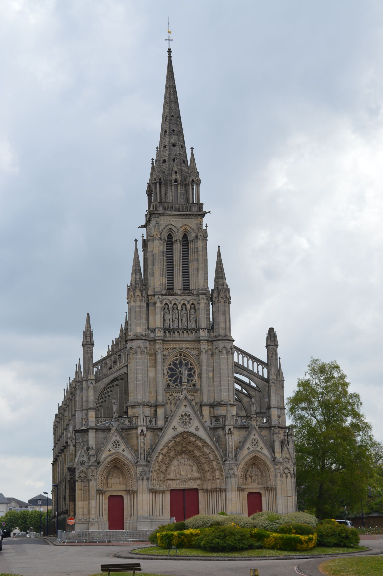 Nikon D3200 sample photo. Church, building, normandy photography