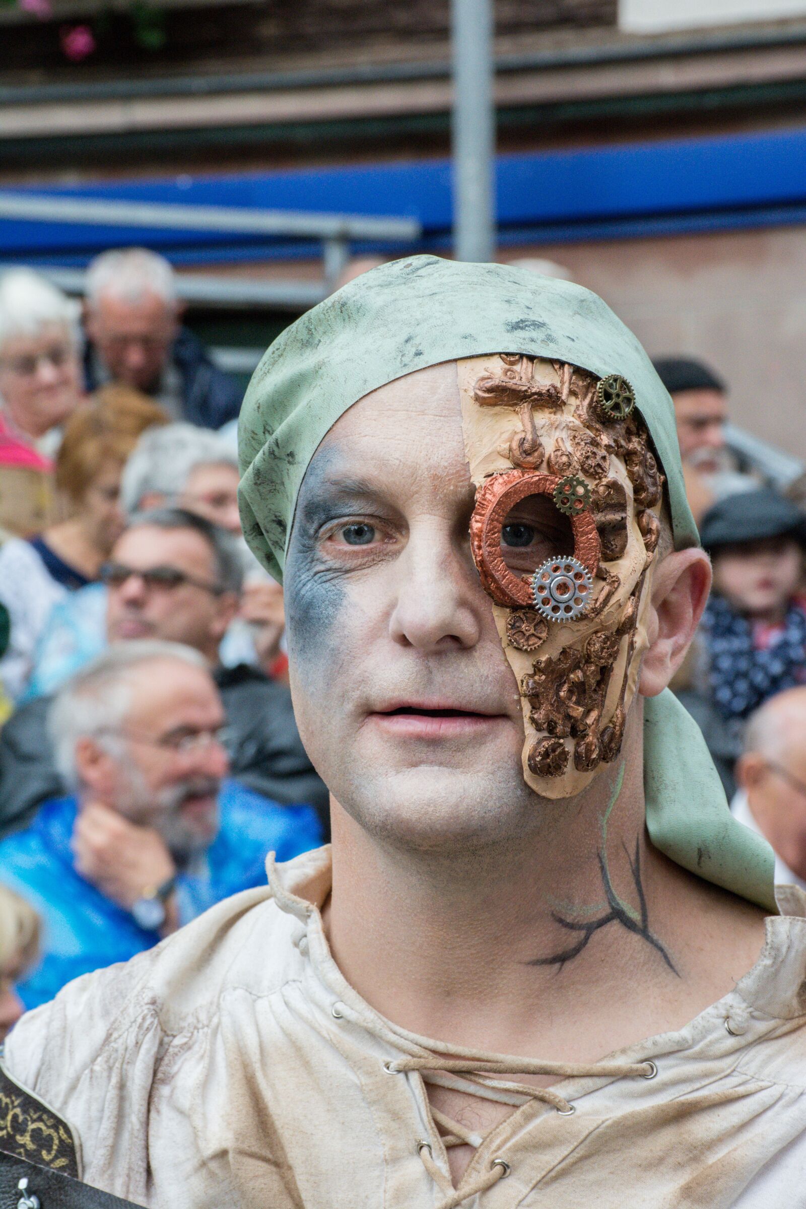 Nikon D7100 sample photo. Man, œil, festival photography