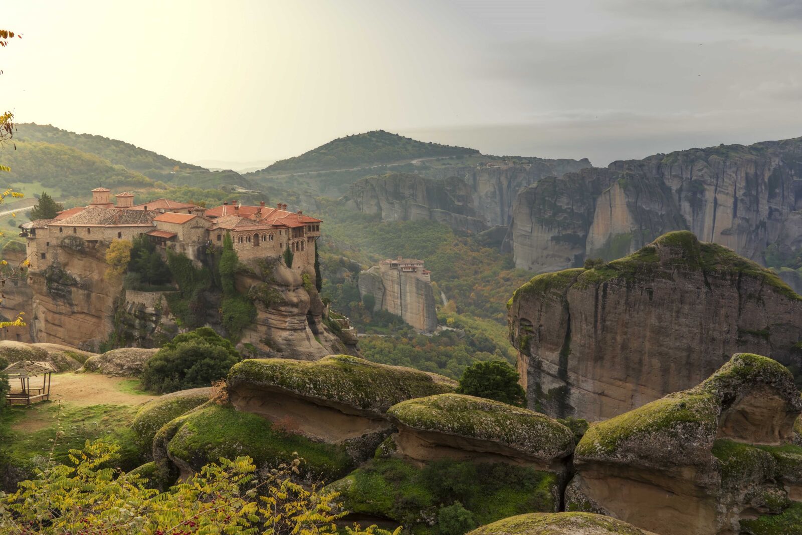 Tamron SP 24-70mm F2.8 Di VC USD sample photo. Meteora, greece, rocks photography