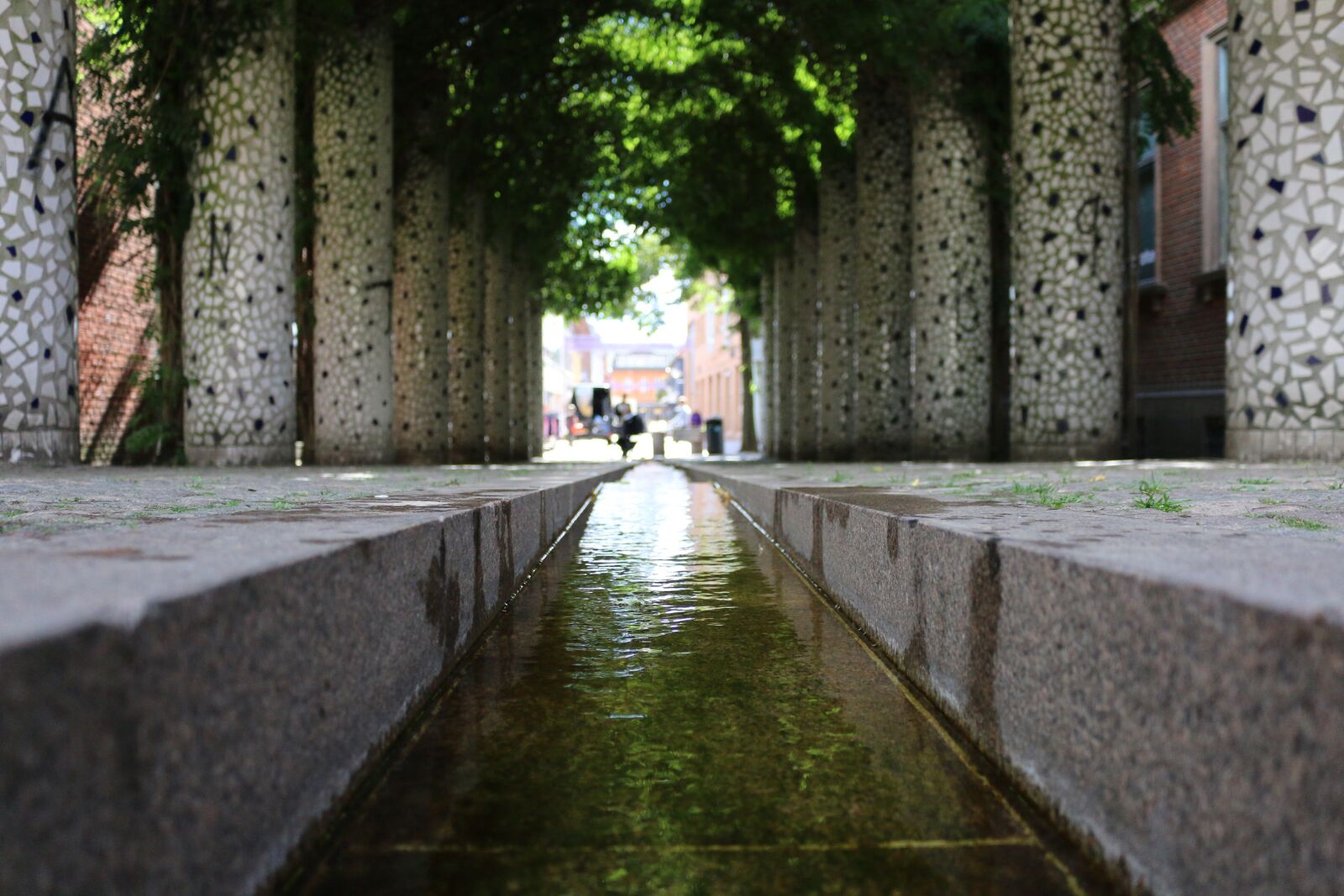 Canon EOS 70D sample photo. Green, water, city photography