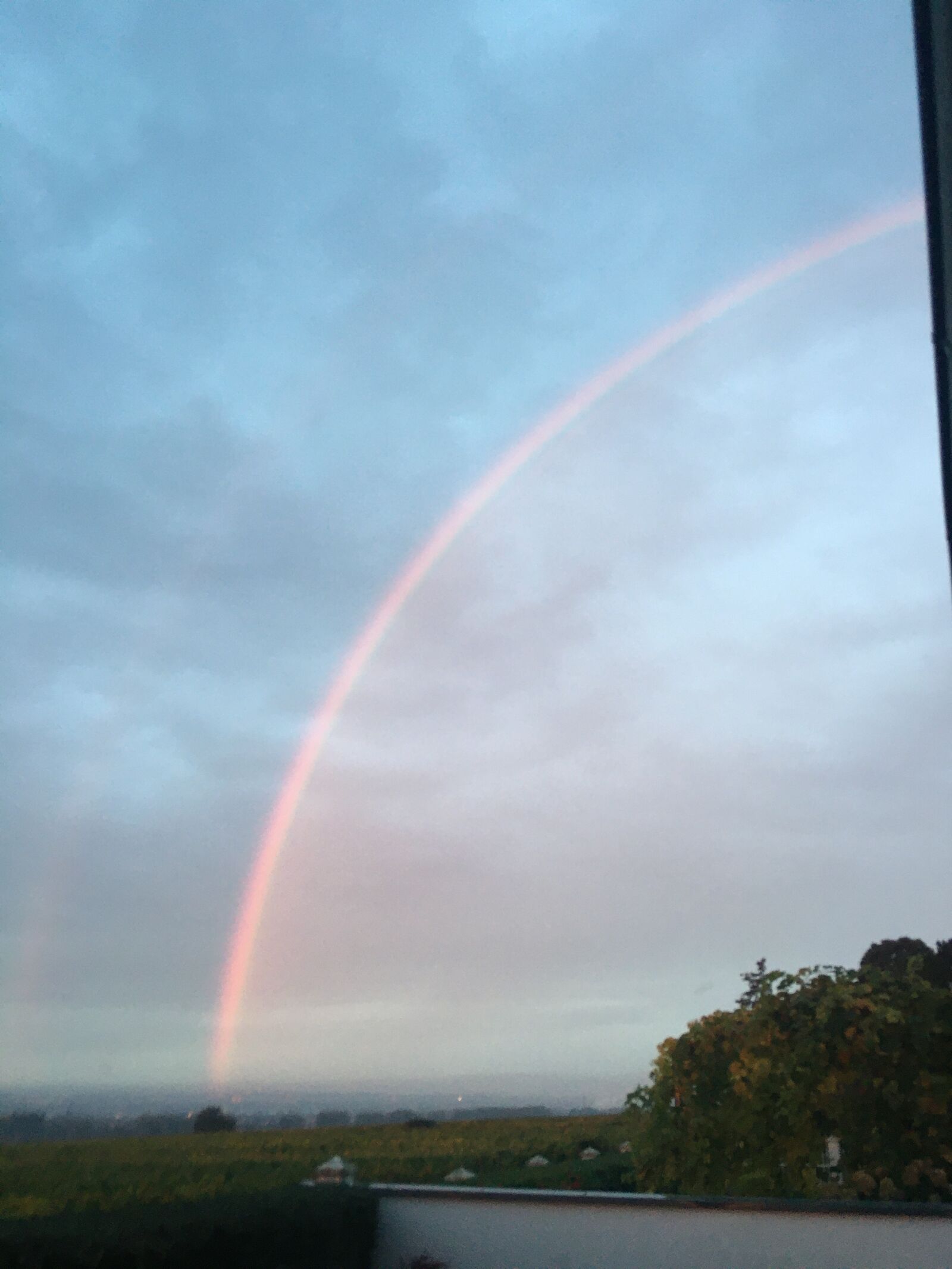 Apple iPhone 6s sample photo. Rainbow, autumn mood, sky photography
