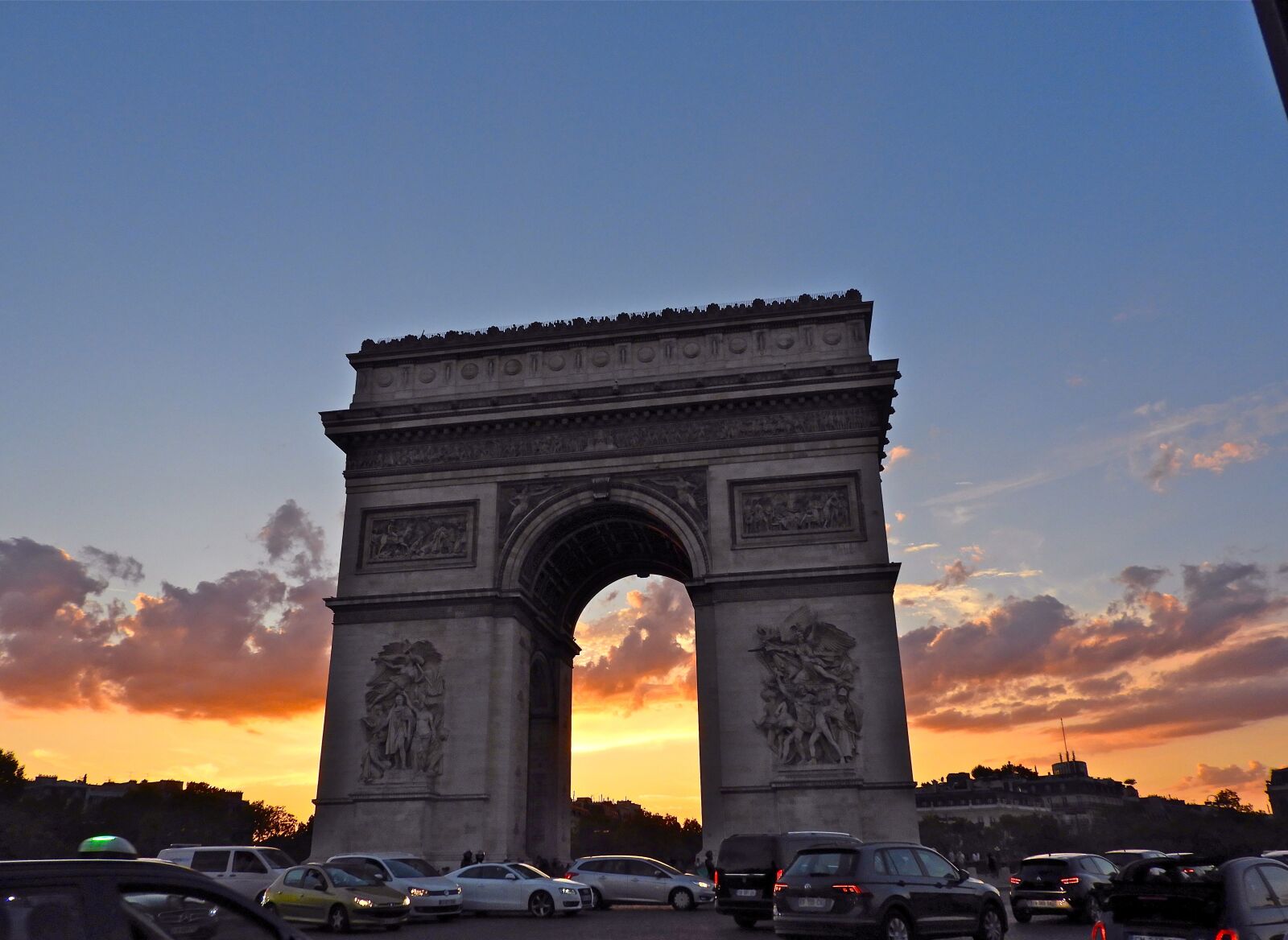Nikon Coolpix B700 sample photo. Paris, arc de triomphe photography