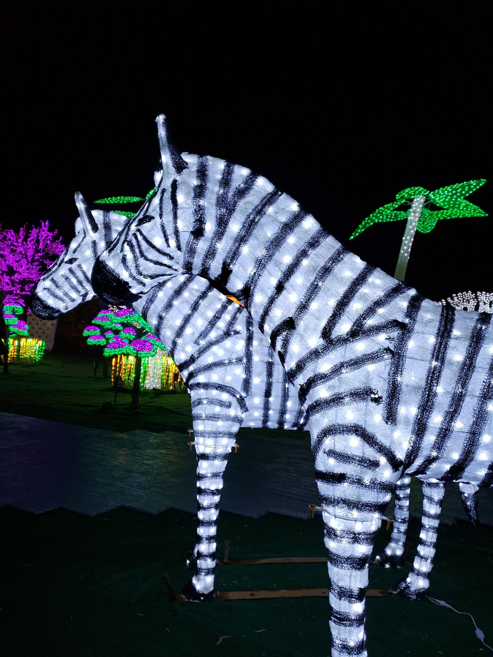 Samsung Galaxy S9+ sample photo. Lights, festival, evening photography