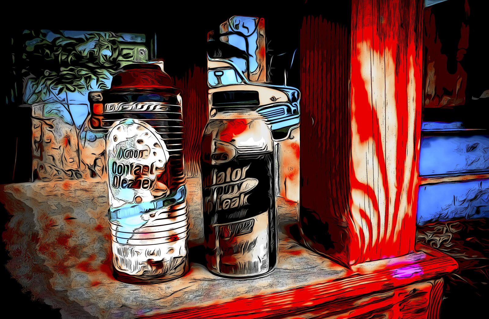 Nikon 1 J4 + Nikon 1 Nikkor VR 10-30mm F3.5-5.6 PD-Zoom sample photo. Industrial, commercial, paint cans photography