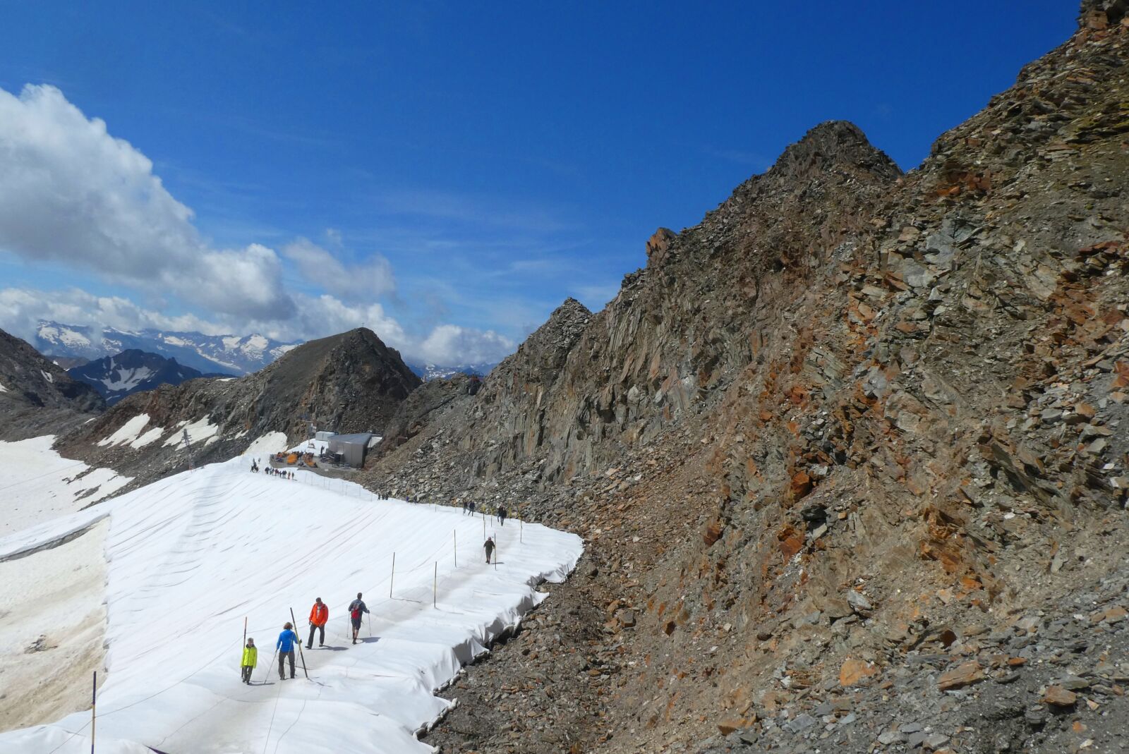 Panasonic Lumix DC-ZS70 (Lumix DC-TZ90) sample photo. Stubai glacier, austria, glacier photography