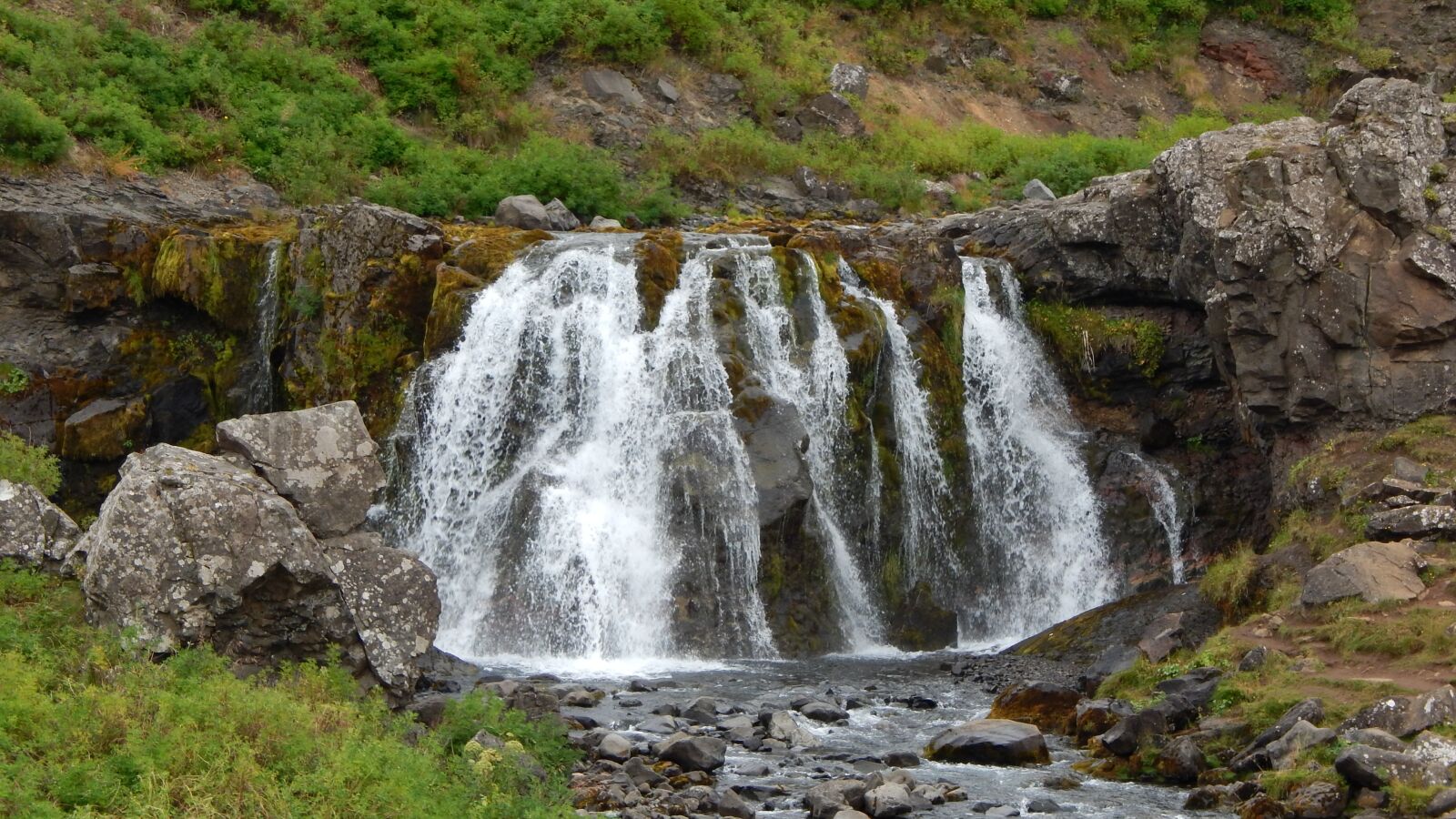Nikon Coolpix L830 sample photo. Waterfall, iceland, nature photography
