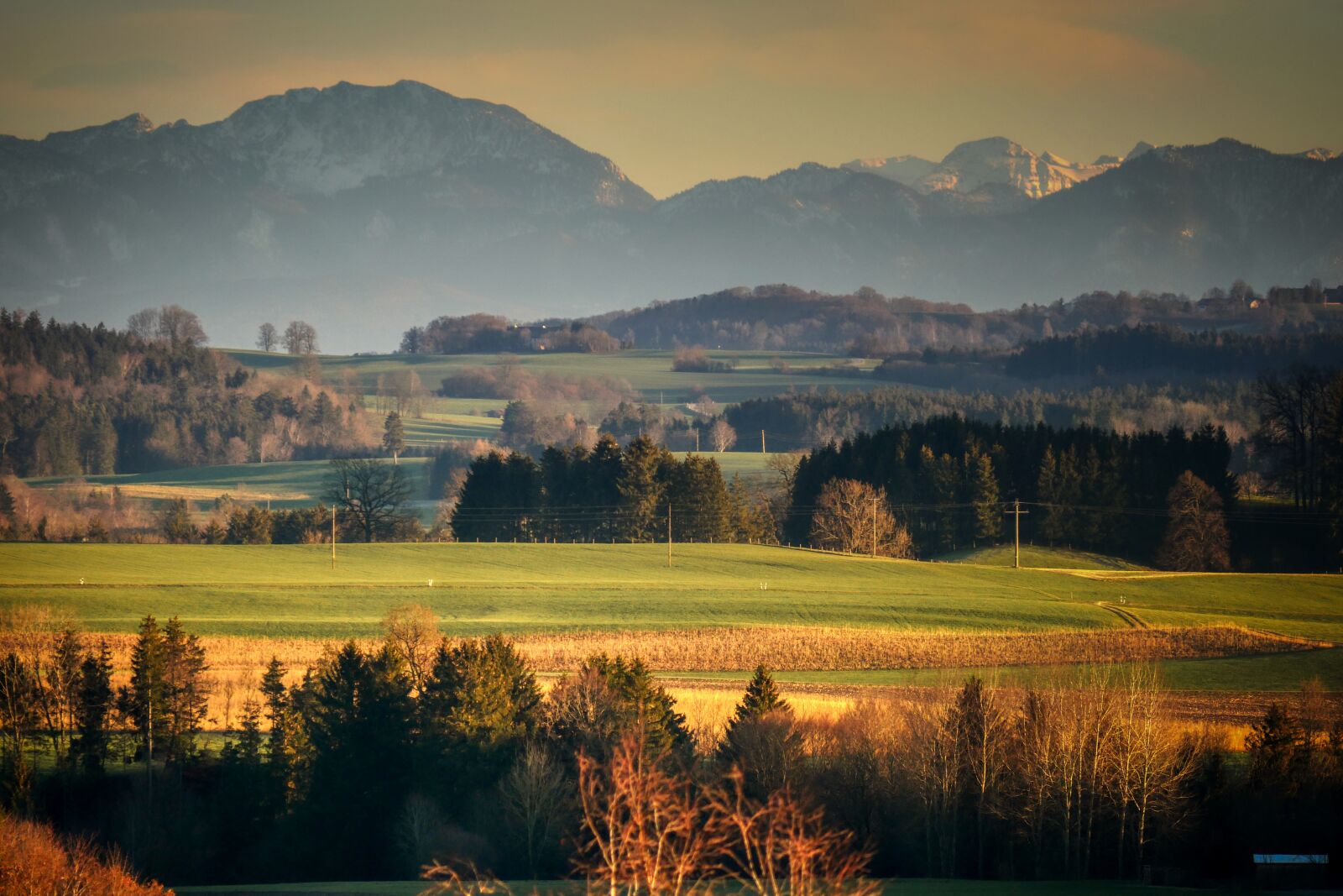 Panasonic Lumix DMC-GX8 sample photo. Sunset, alpine, landscape photography