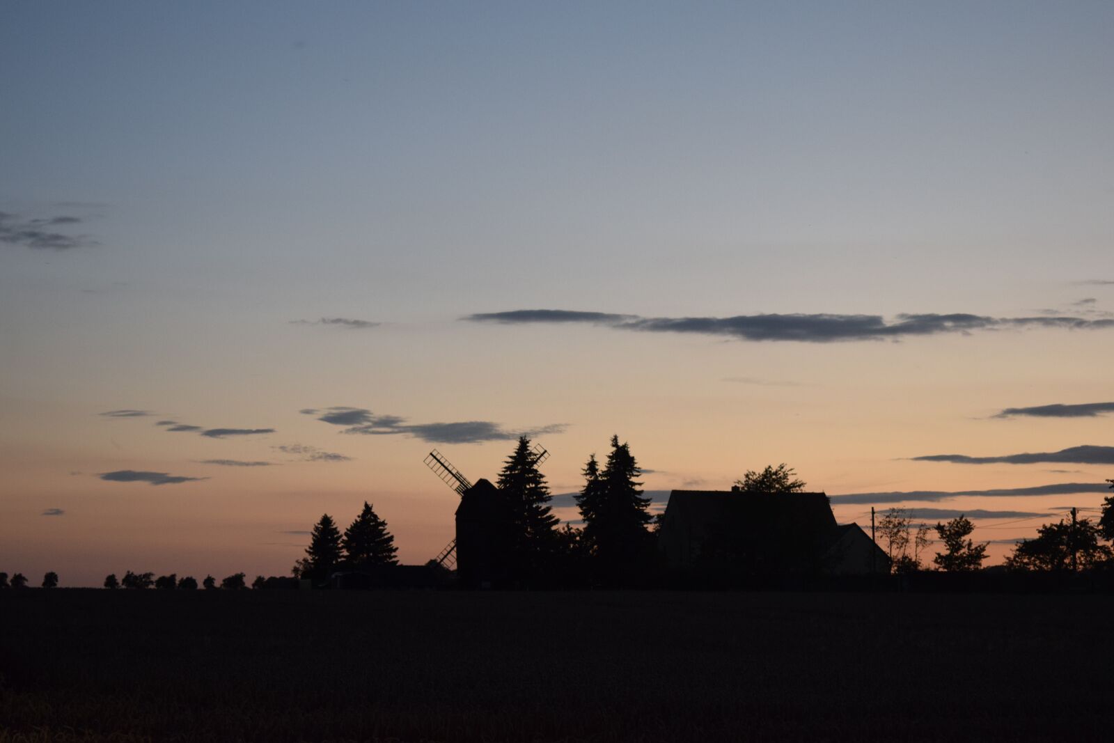 Nikon D3300 sample photo. Sunset, mill, old mill photography