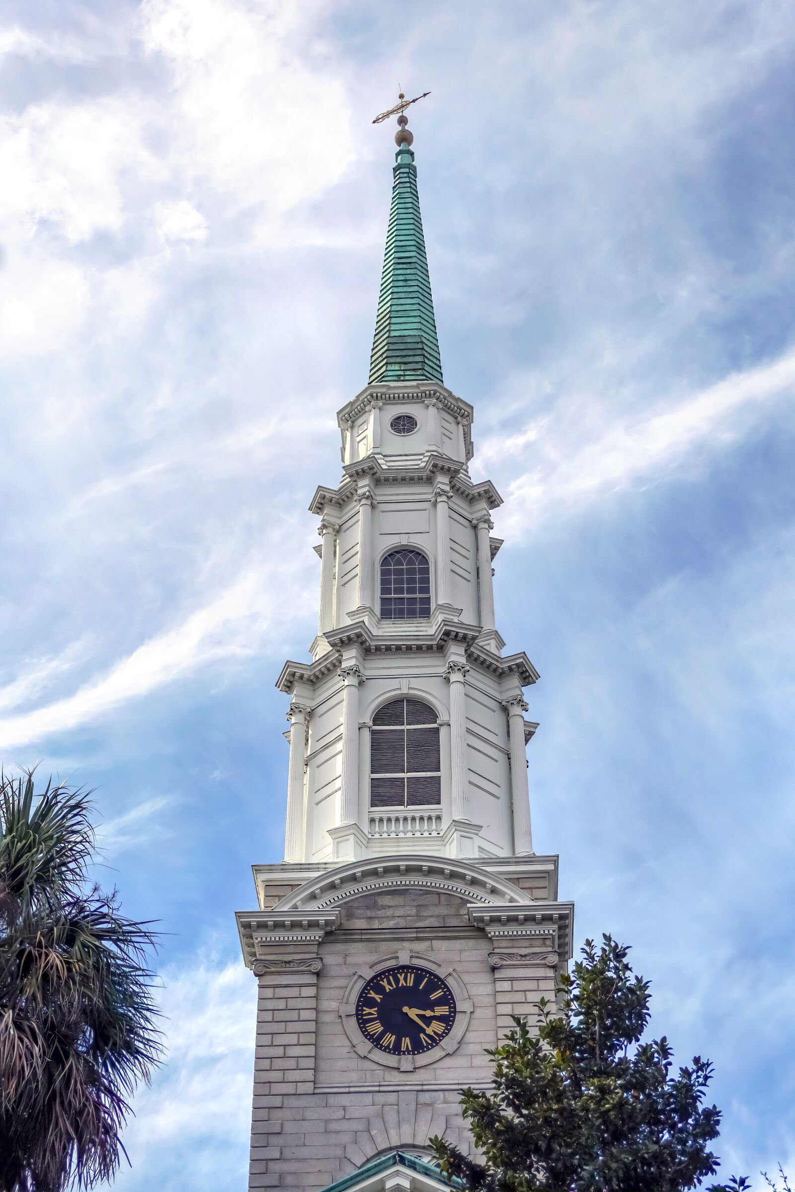 Sony a6300 + Sony E 16-50mm F3.5-5.6 PZ OSS sample photo. Church, steeple, architecture photography