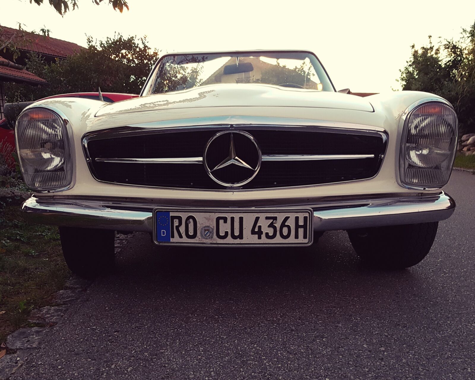Samsung Galaxy S7 Edge sample photo. Cabriolet, mercedes, oldtimer photography