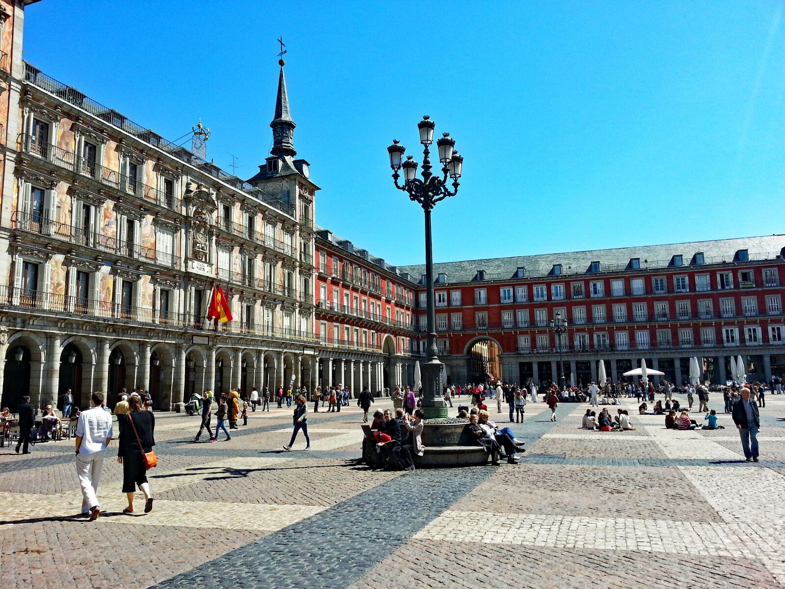 Samsung Galaxy S3 sample photo. Plaza major, madrid, spain photography
