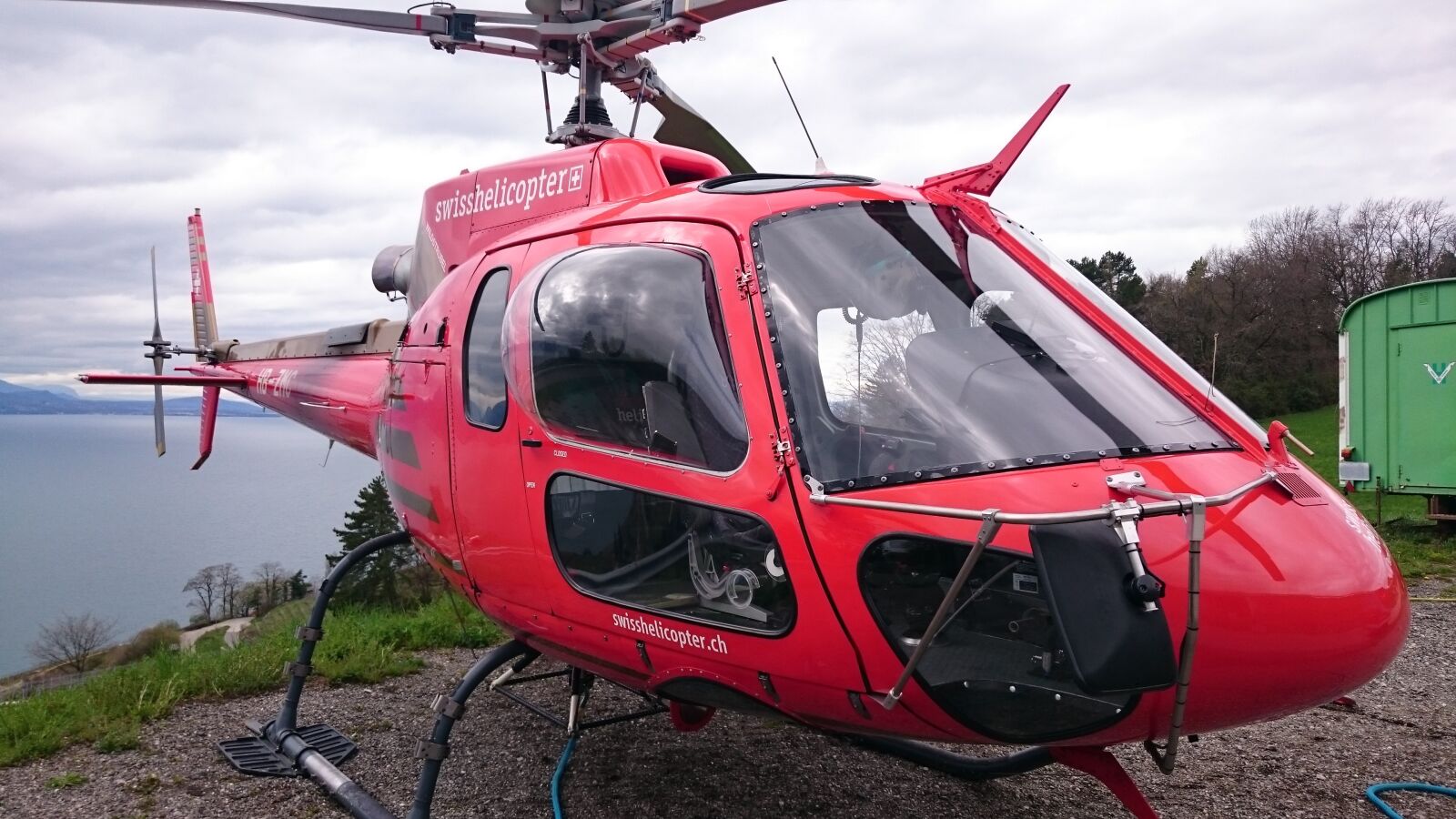 Sony Xperia Z3 sample photo. Helicopter, lake, geneva photography