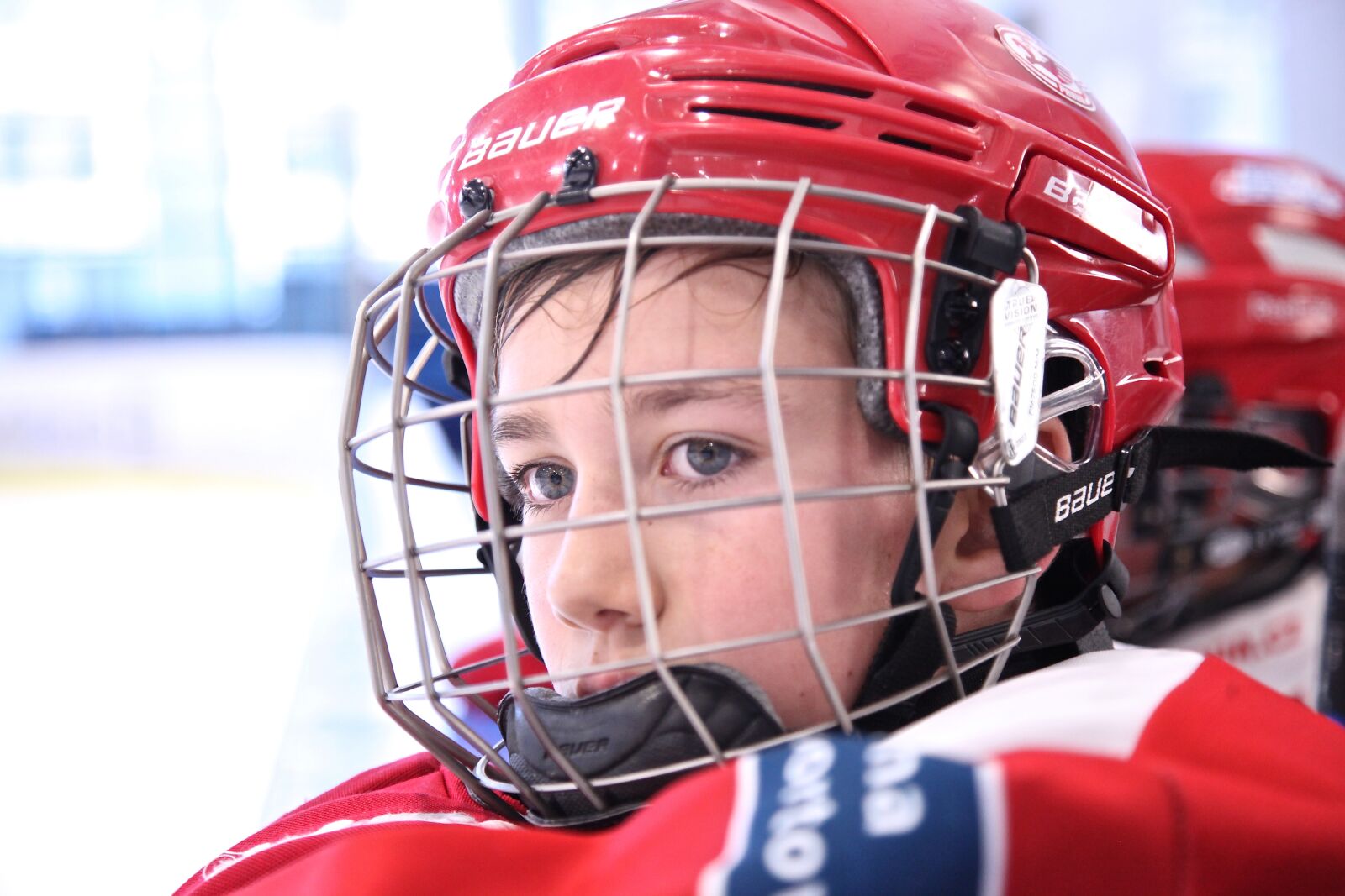 Canon EOS 5D Mark II sample photo. Hockey, emotion, sadness photography