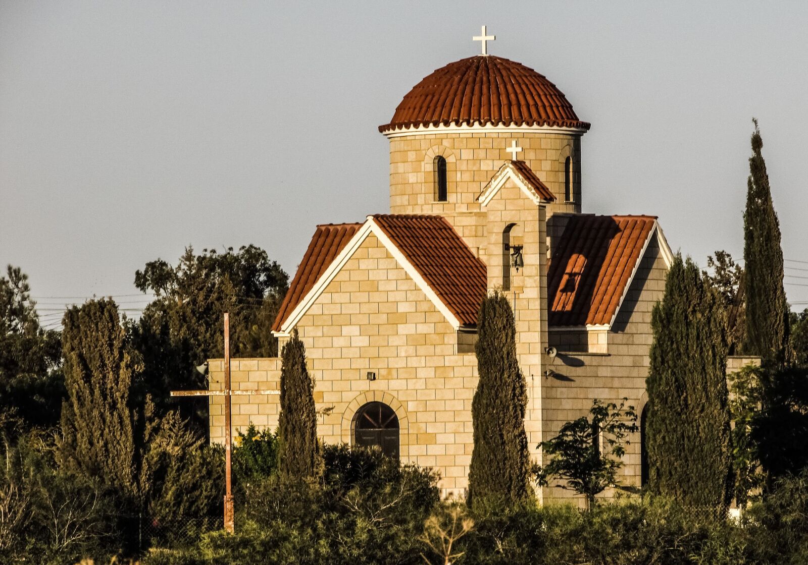 Canon PowerShot SX400 IS sample photo. Cyprus, sotira, church photography