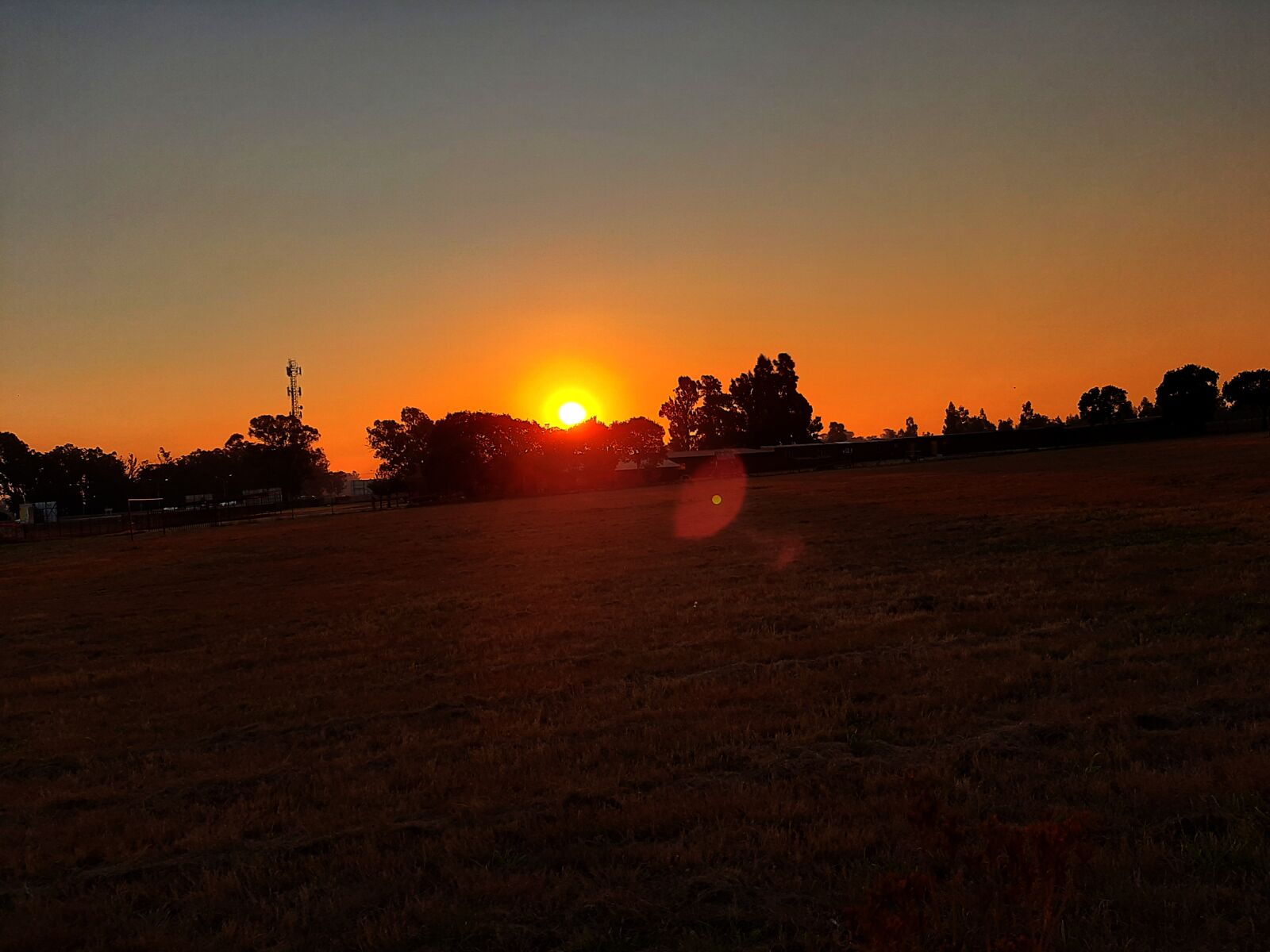 Samsung SM-A307FN sample photo. Sunset, landscape, city photography