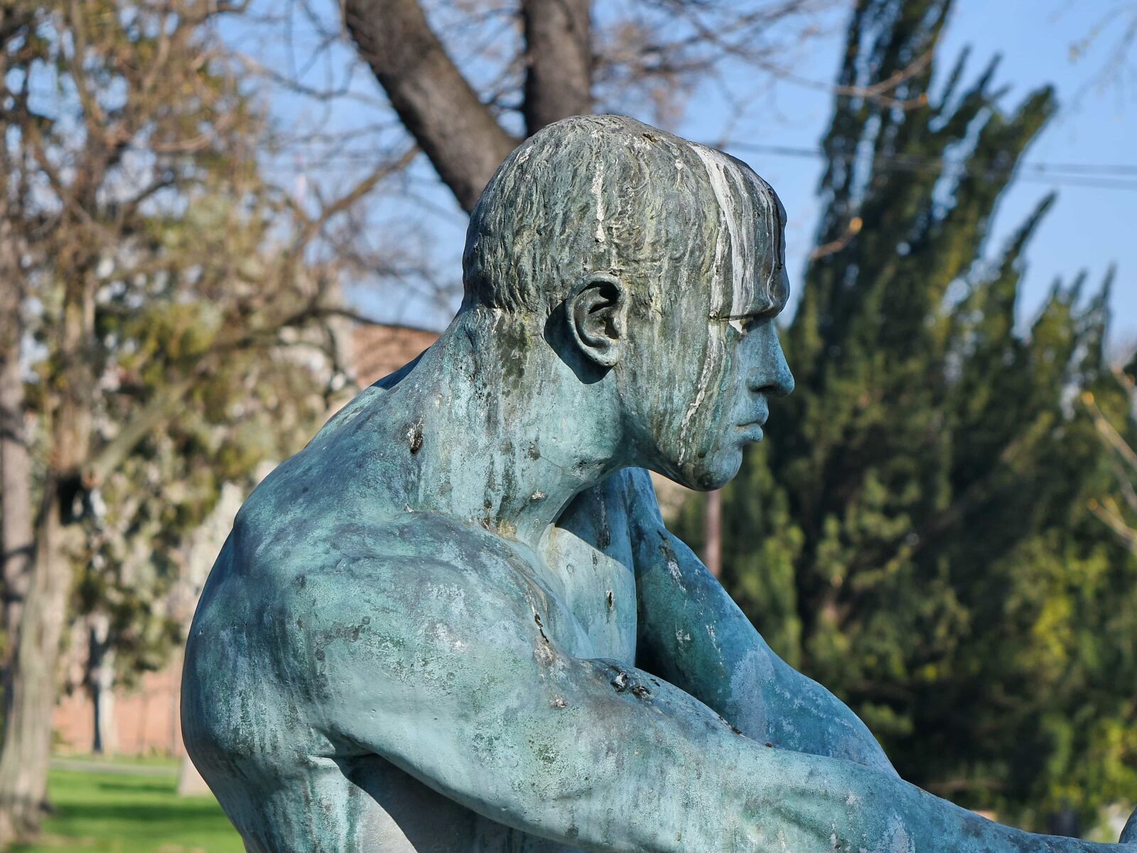 Nikon D5500 sample photo. Bronze, famous, sculpture, statue photography