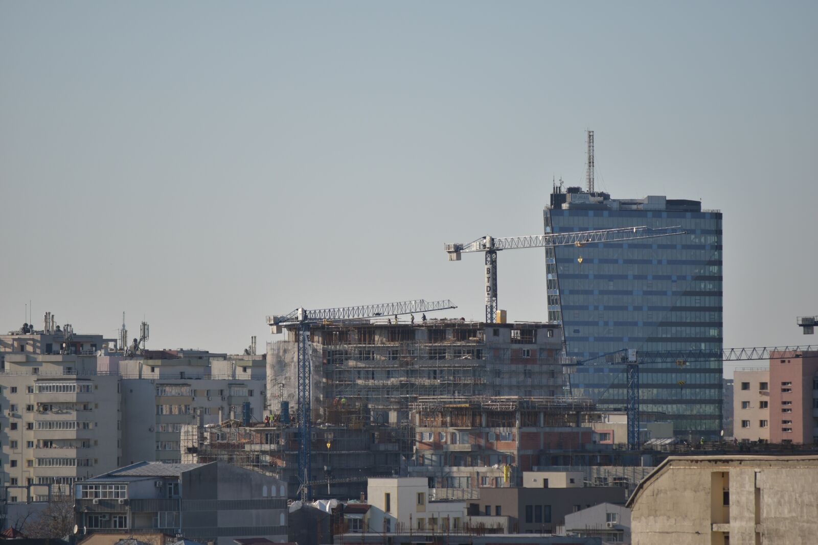 Nikon D5600 sample photo. Construction, bucharest, building photography