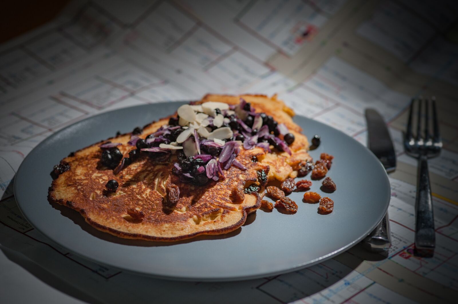 Nikon D700 sample photo. Plate, food, pancake photography
