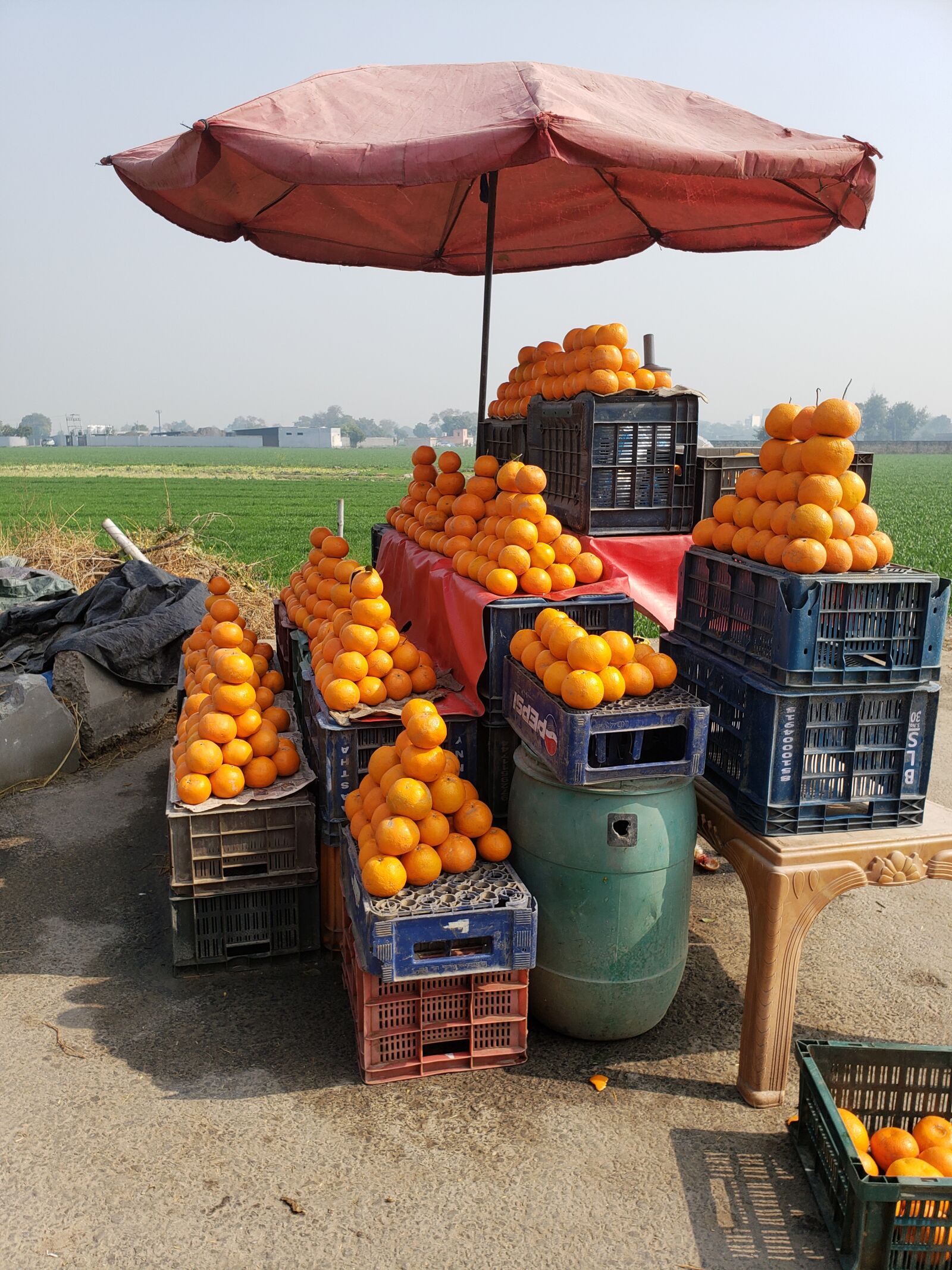 Samsung Galaxy Note9 sample photo. Stall, stand, fruit photography