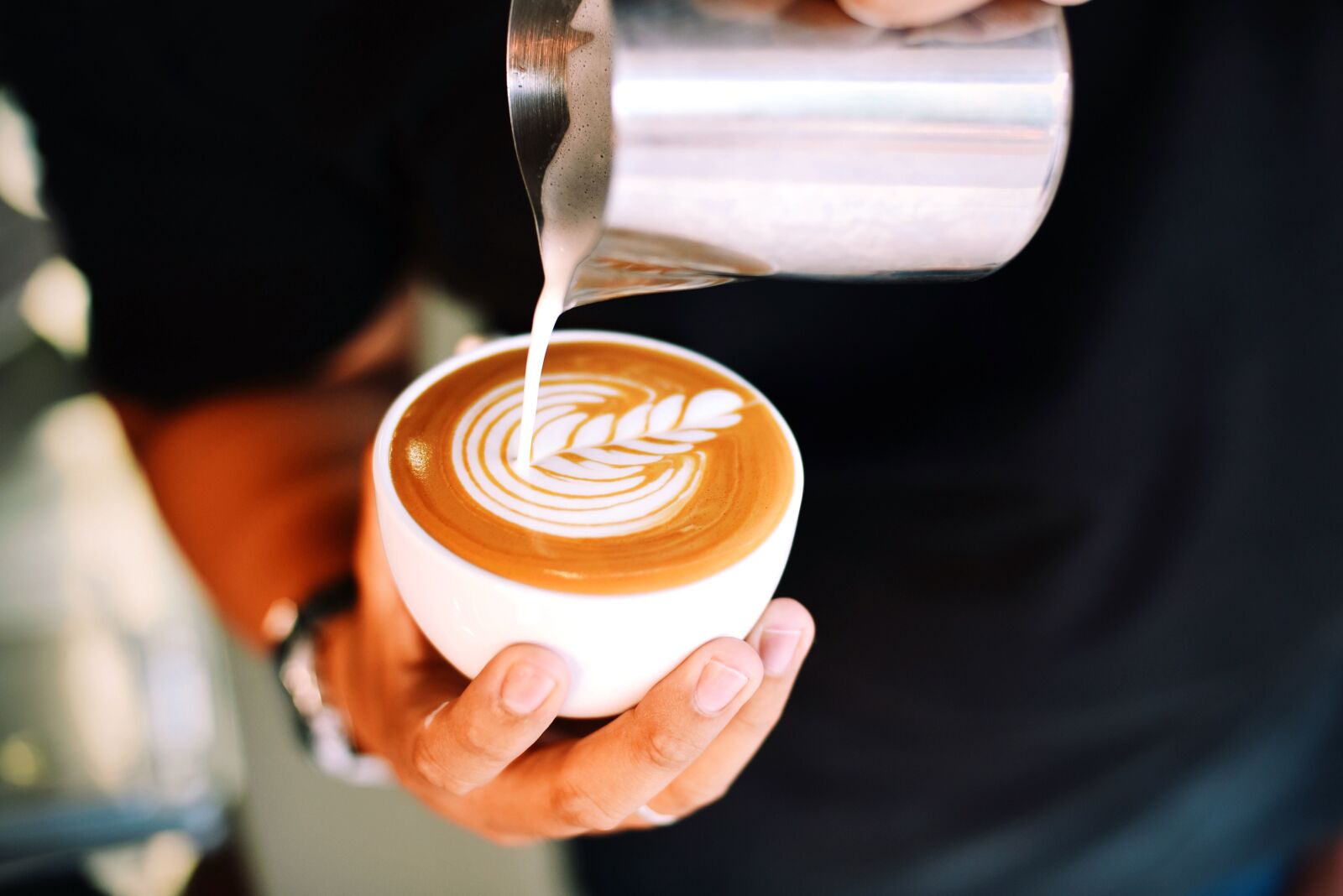 Nikon D750 sample photo. Coffee, caffeine, cappuccino, restaurant photography