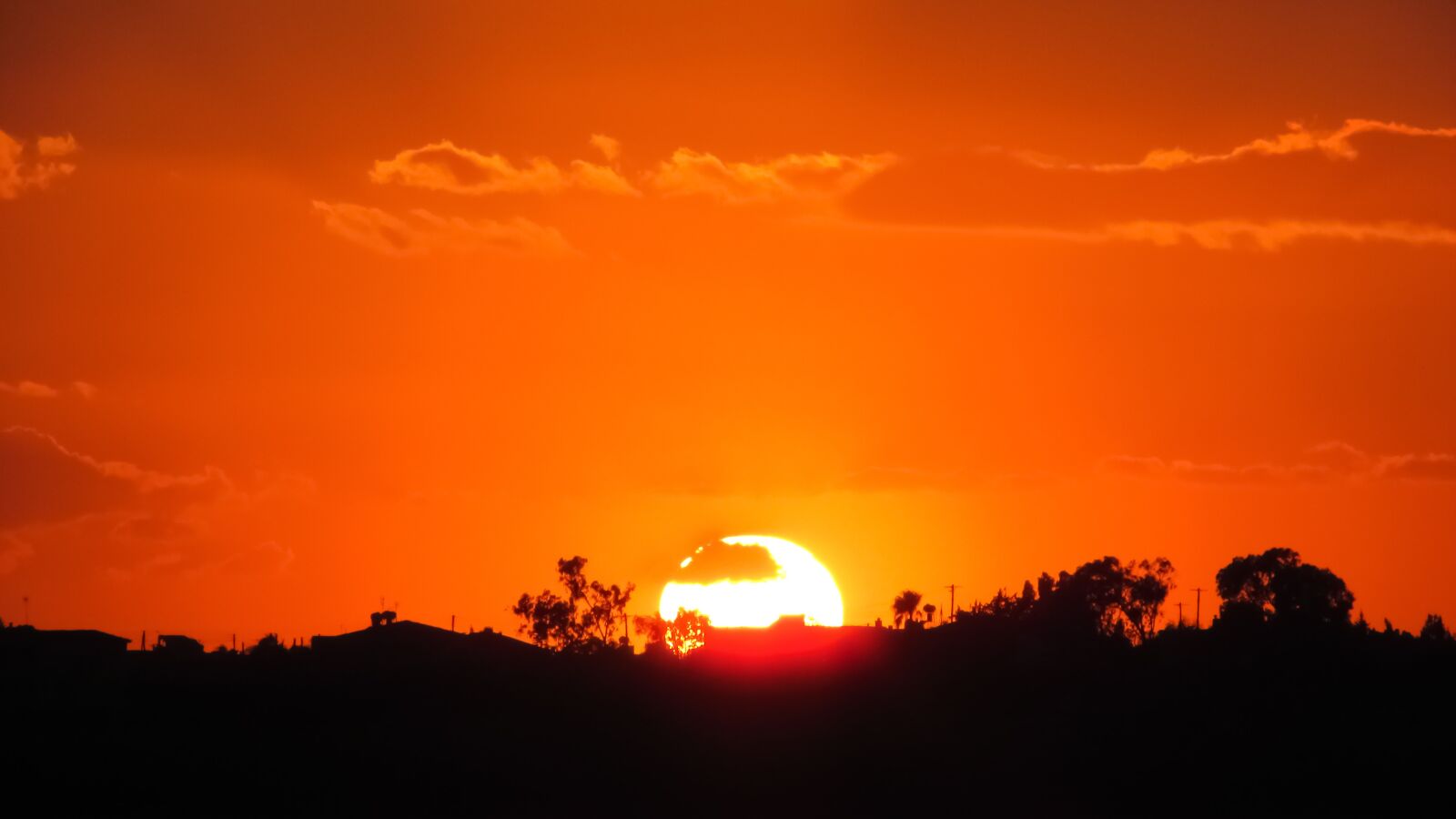 Canon PowerShot SX400 IS sample photo. Sunset, sun, sky photography