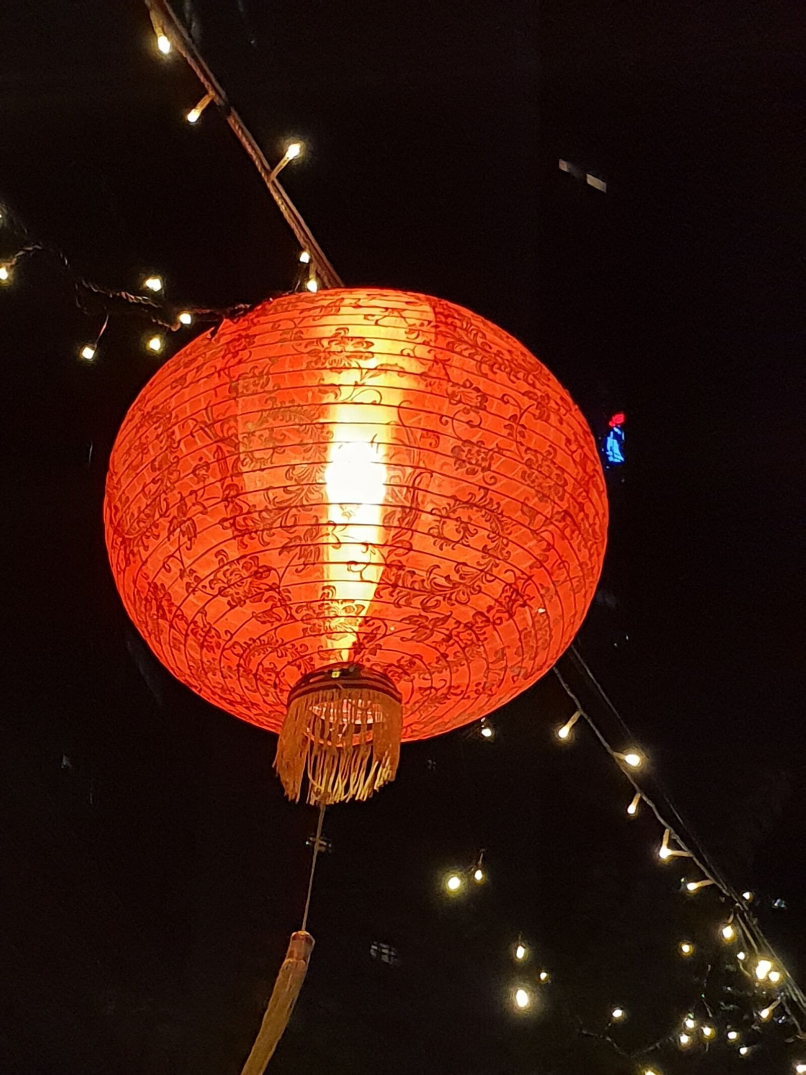 Samsung Galaxy S9 sample photo. Lantern, chinese, red lantern photography