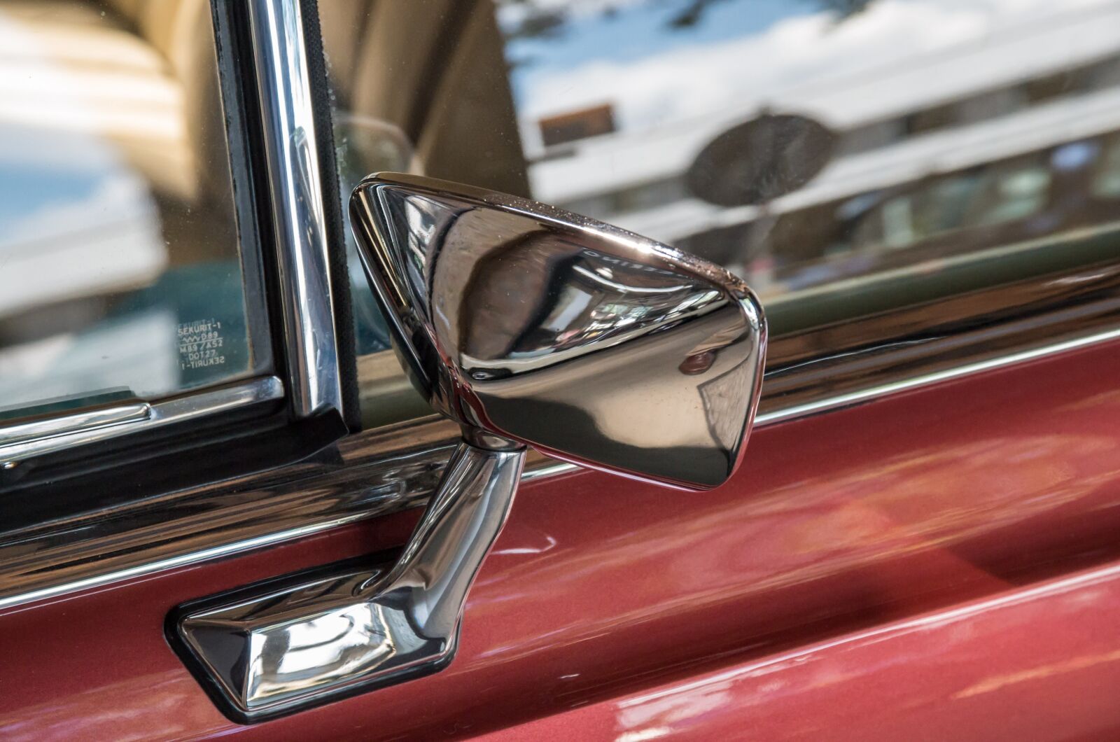 Pentax K-50 sample photo. Auto, car mirror, exterior photography