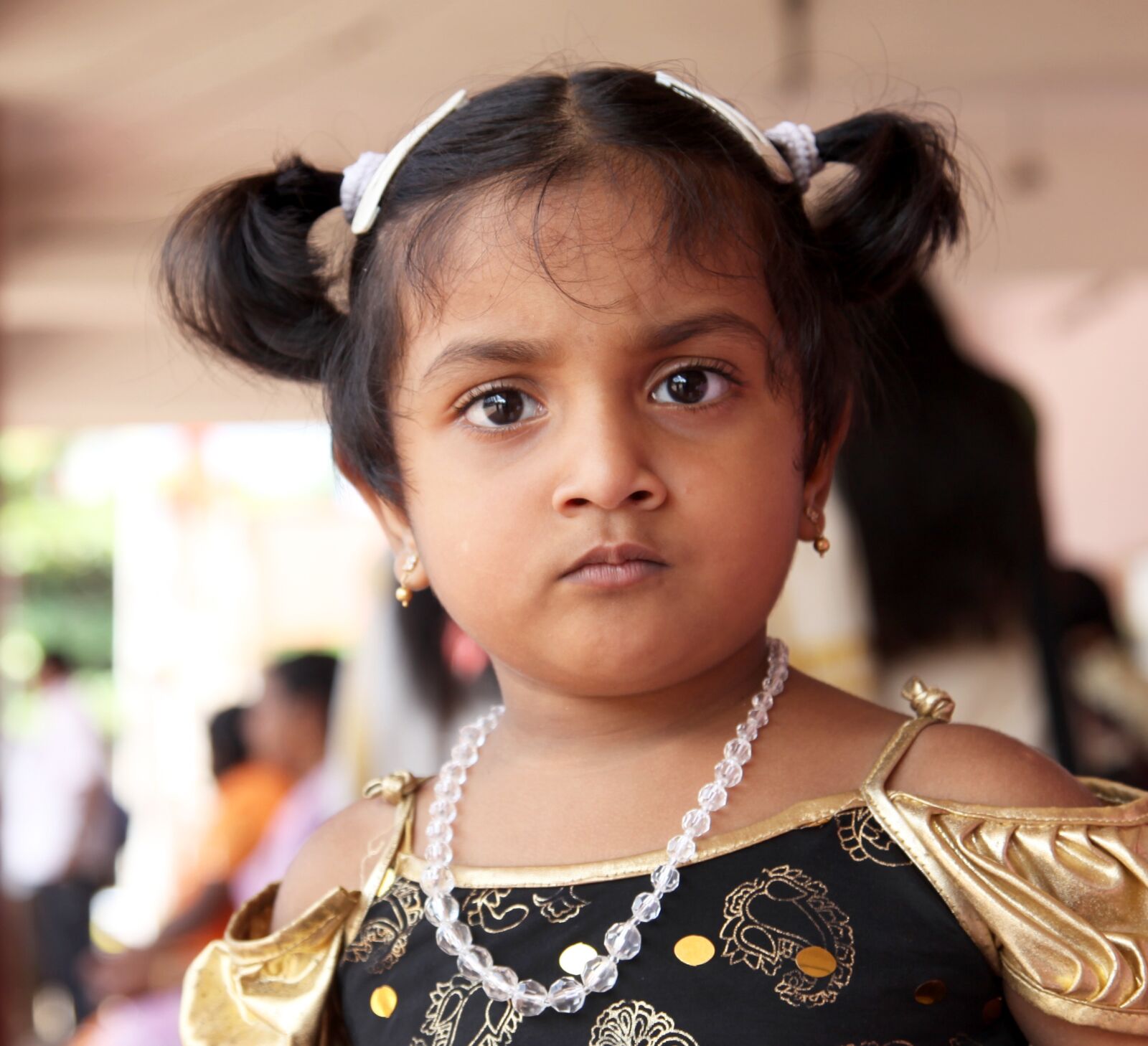 Canon EOS 5D Mark II sample photo. India, girl, face photography