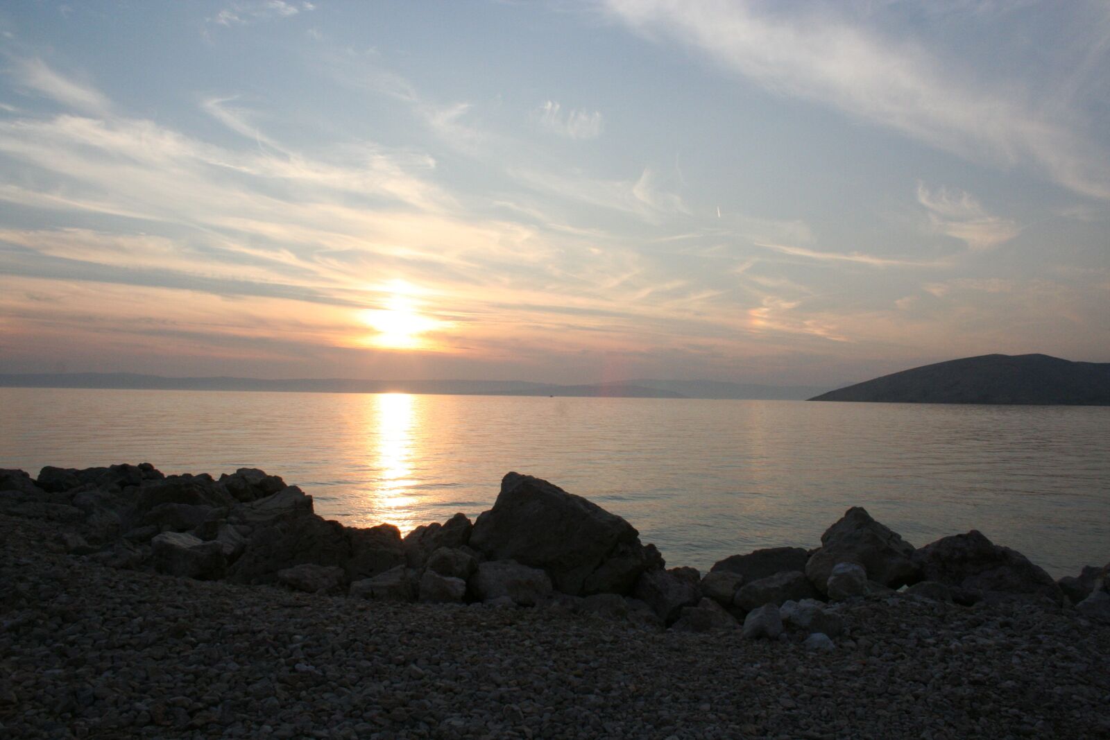 Canon EOS 350D (EOS Digital Rebel XT / EOS Kiss Digital N) sample photo. Sunset, sea, landscape photography
