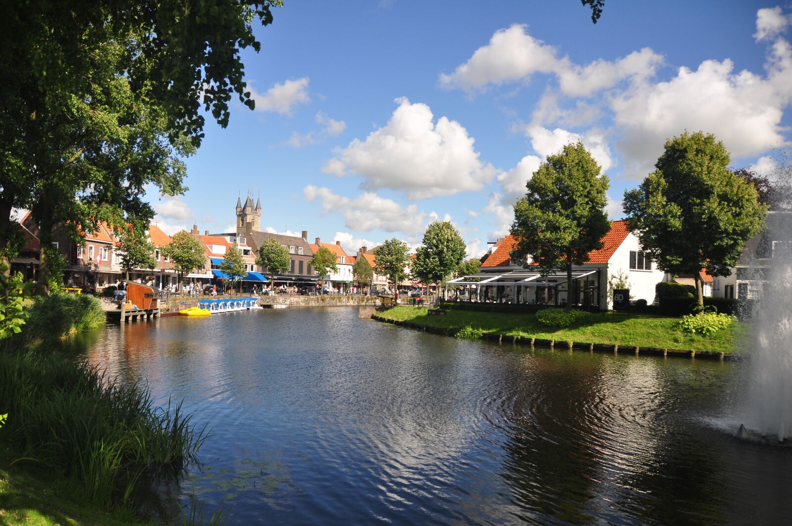 Nikon D90 sample photo. Sluis, zeeuws, kaai photography