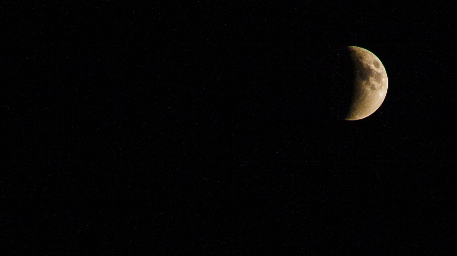 Canon EOS 40D sample photo. Moon, lunar, eclipse photography