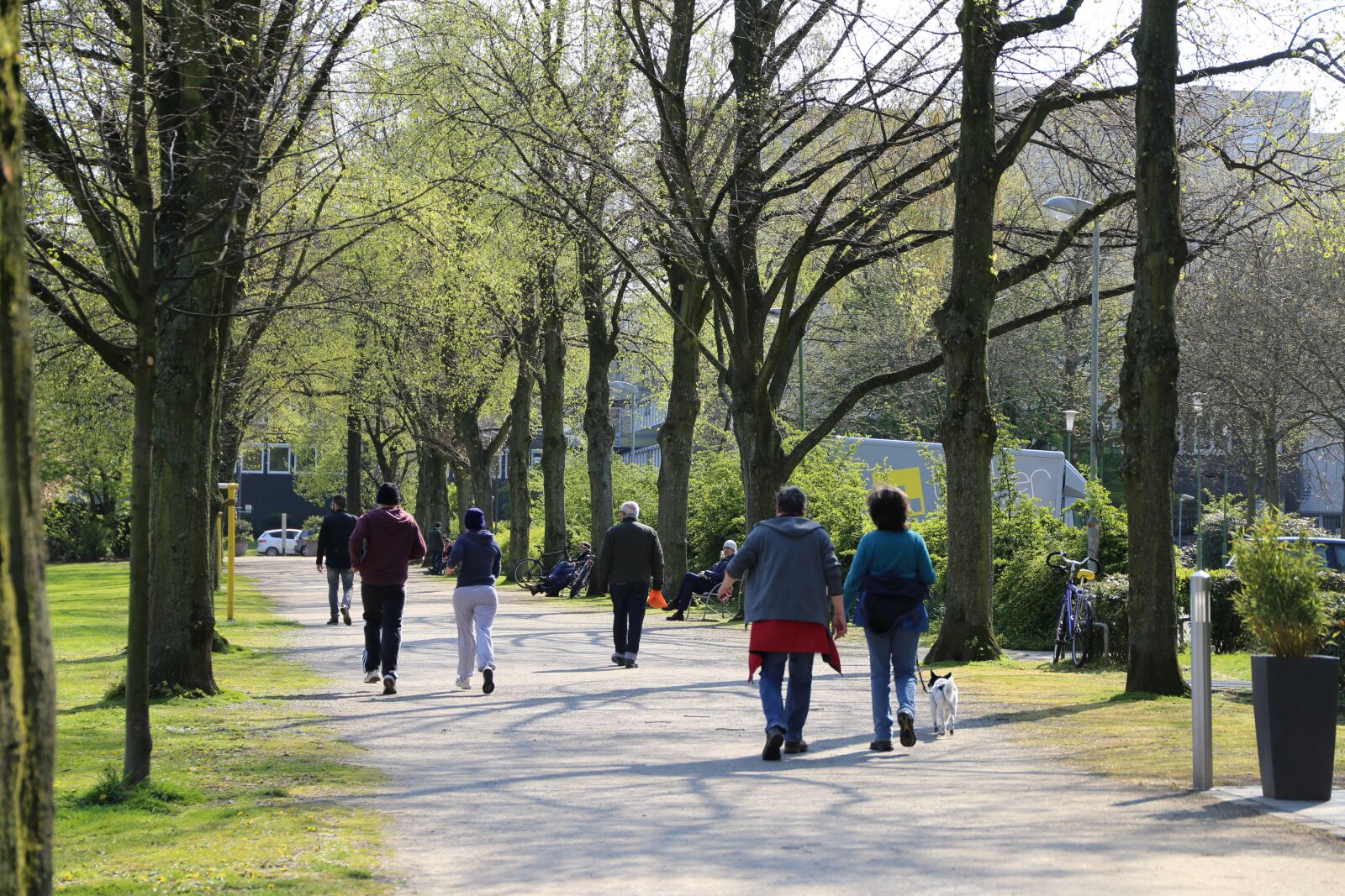 Canon EF 24-105mm F3.5-5.6 IS STM sample photo. Path, people, outside photography