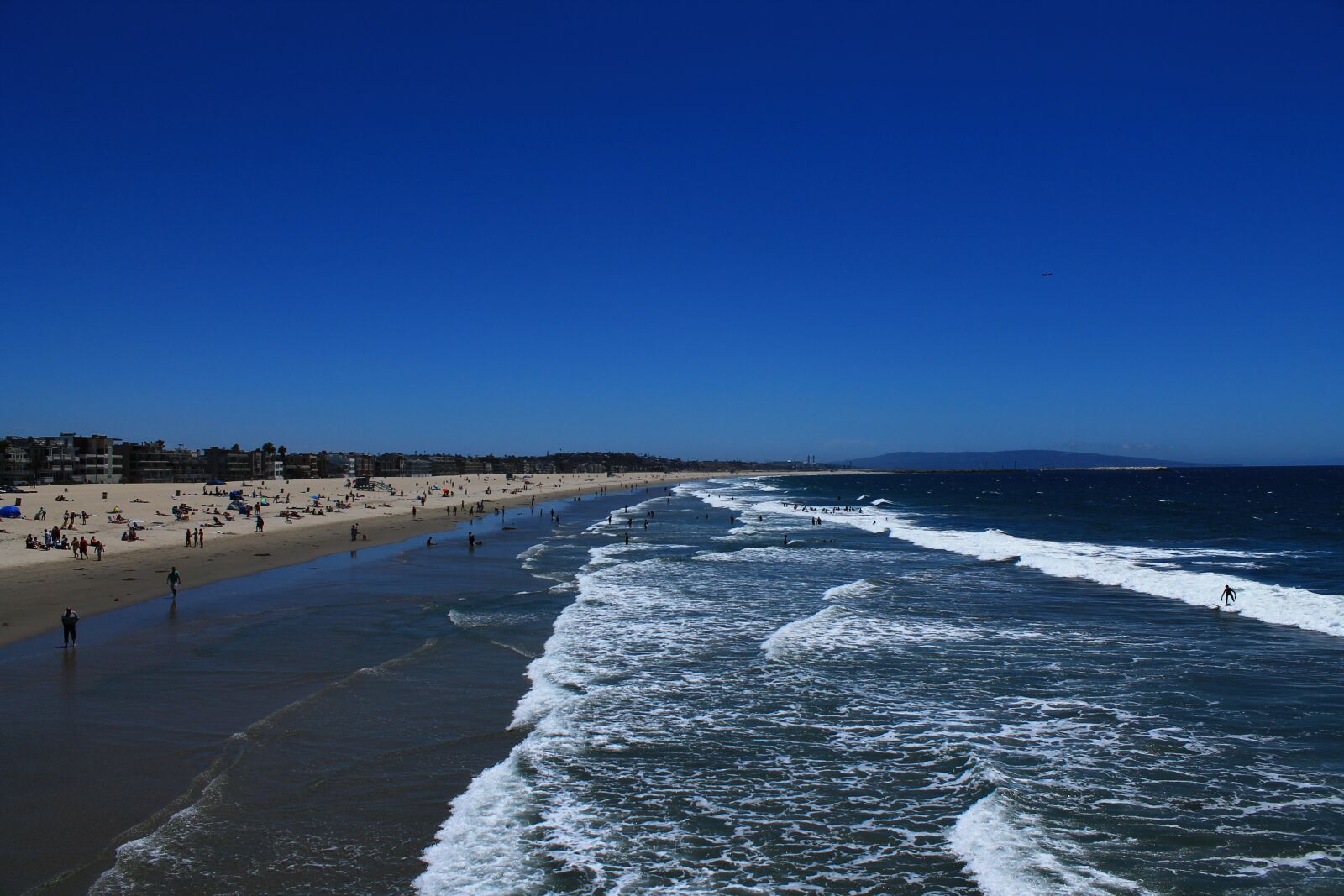 Canon EOS 1100D (EOS Rebel T3 / EOS Kiss X50) sample photo. Beach, santa monica, california photography