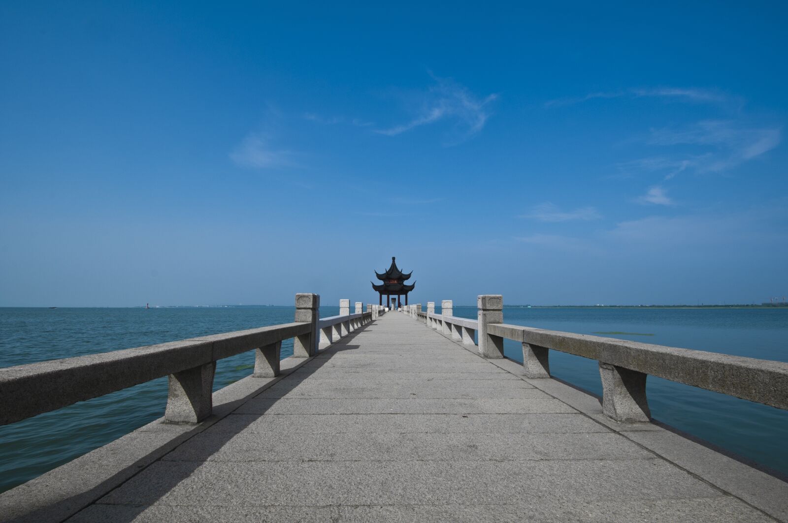 Nikon D300S sample photo. Suzhou, start garden, pier photography