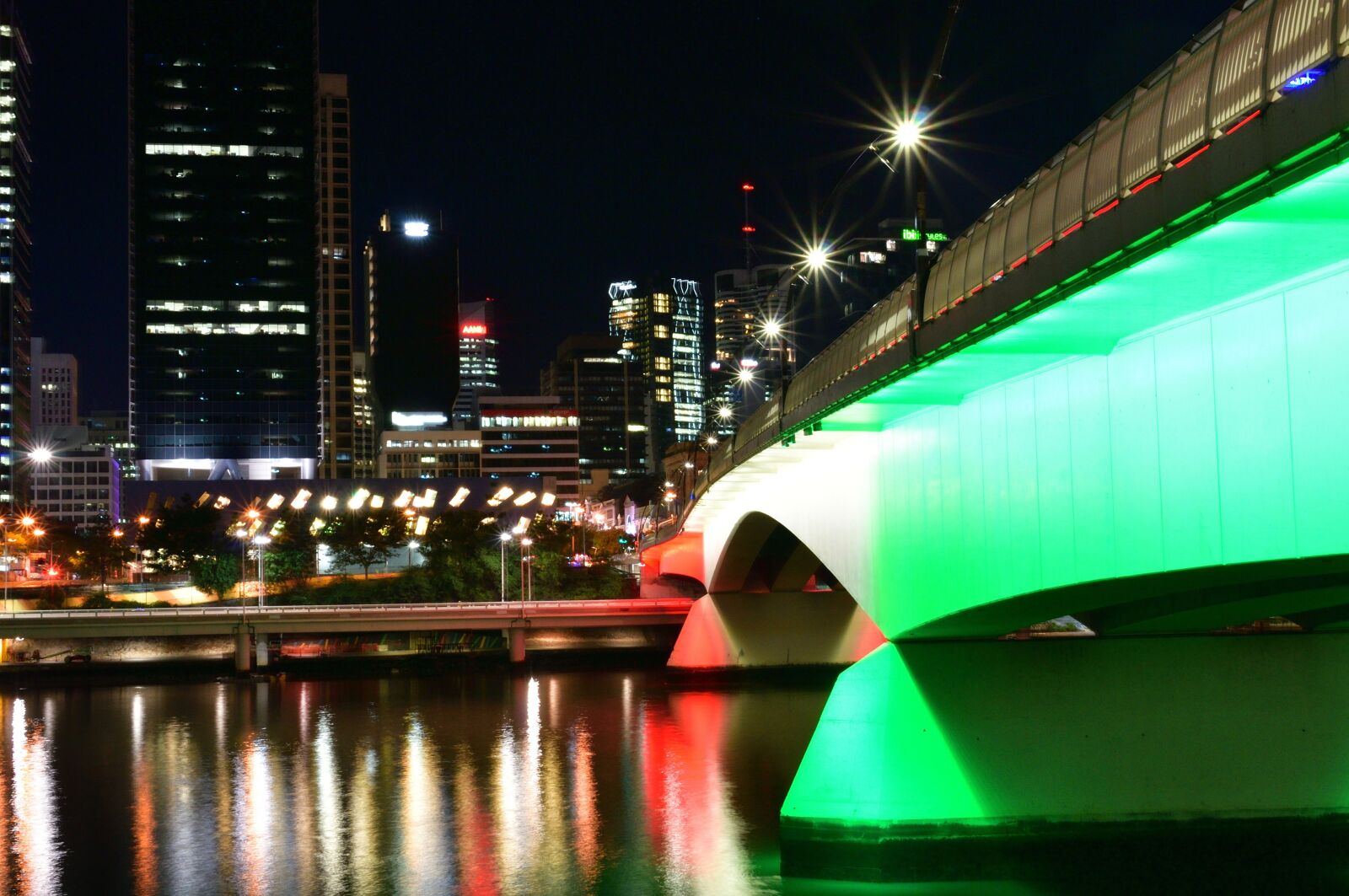 Nikon D90 sample photo. Brisbane, bridge, aust photography
