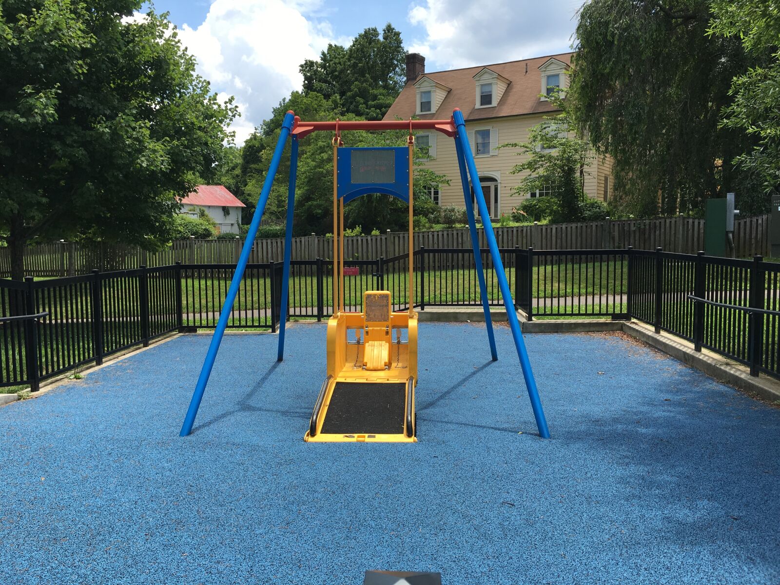 Apple iPhone 6s Plus sample photo. Playground, handicapped accessible, wheelchair photography