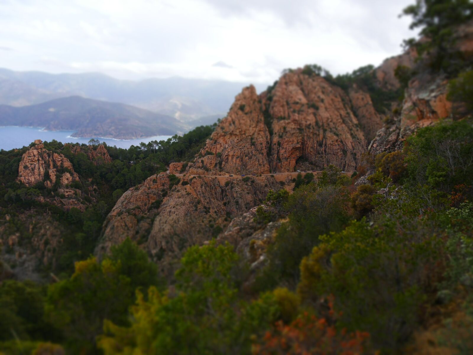 Panasonic DMC-G70 sample photo. Mountain, miniature, landscape photography