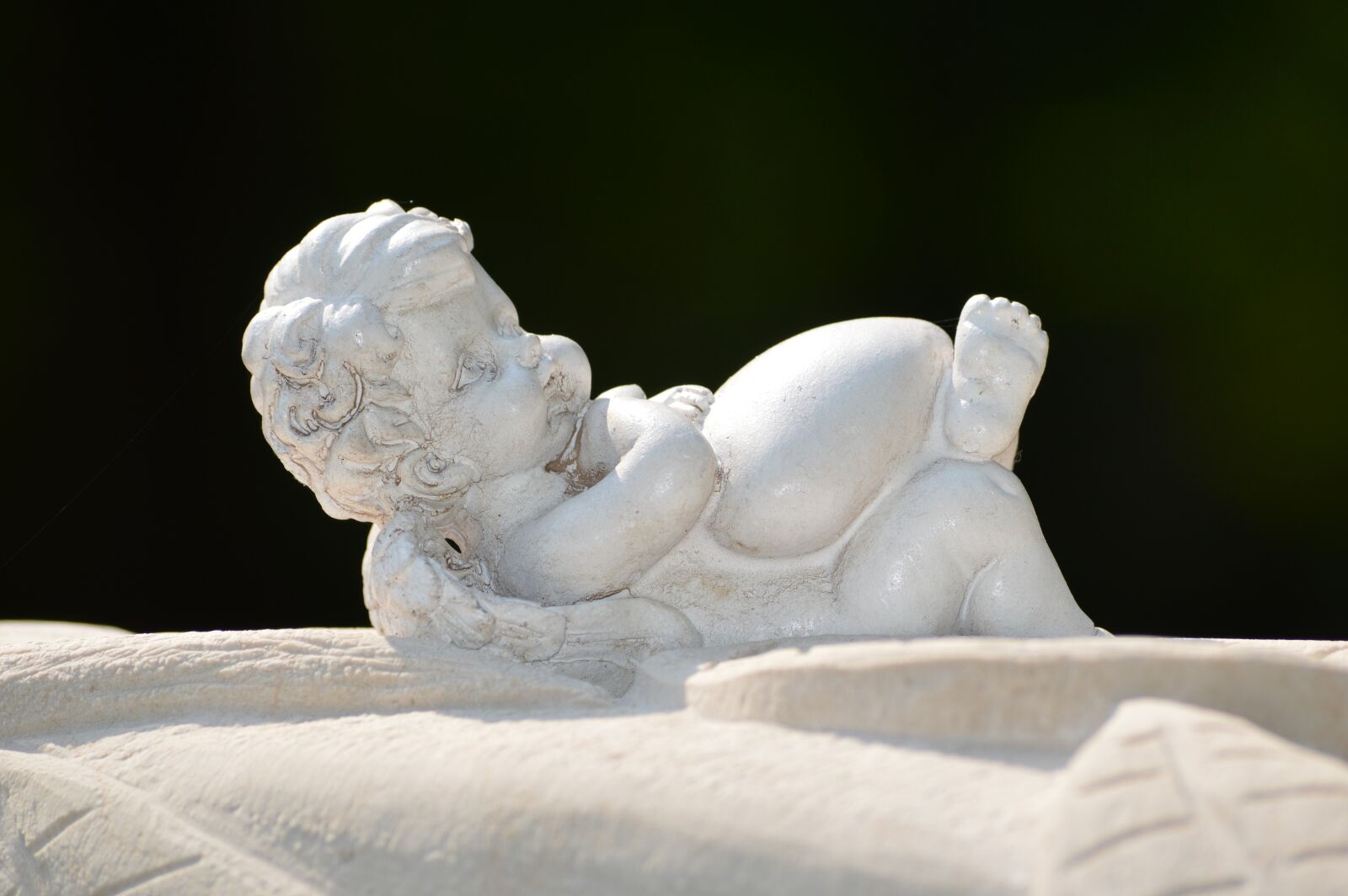 Nikon D3200 sample photo. Angel, stone, sculpture photography