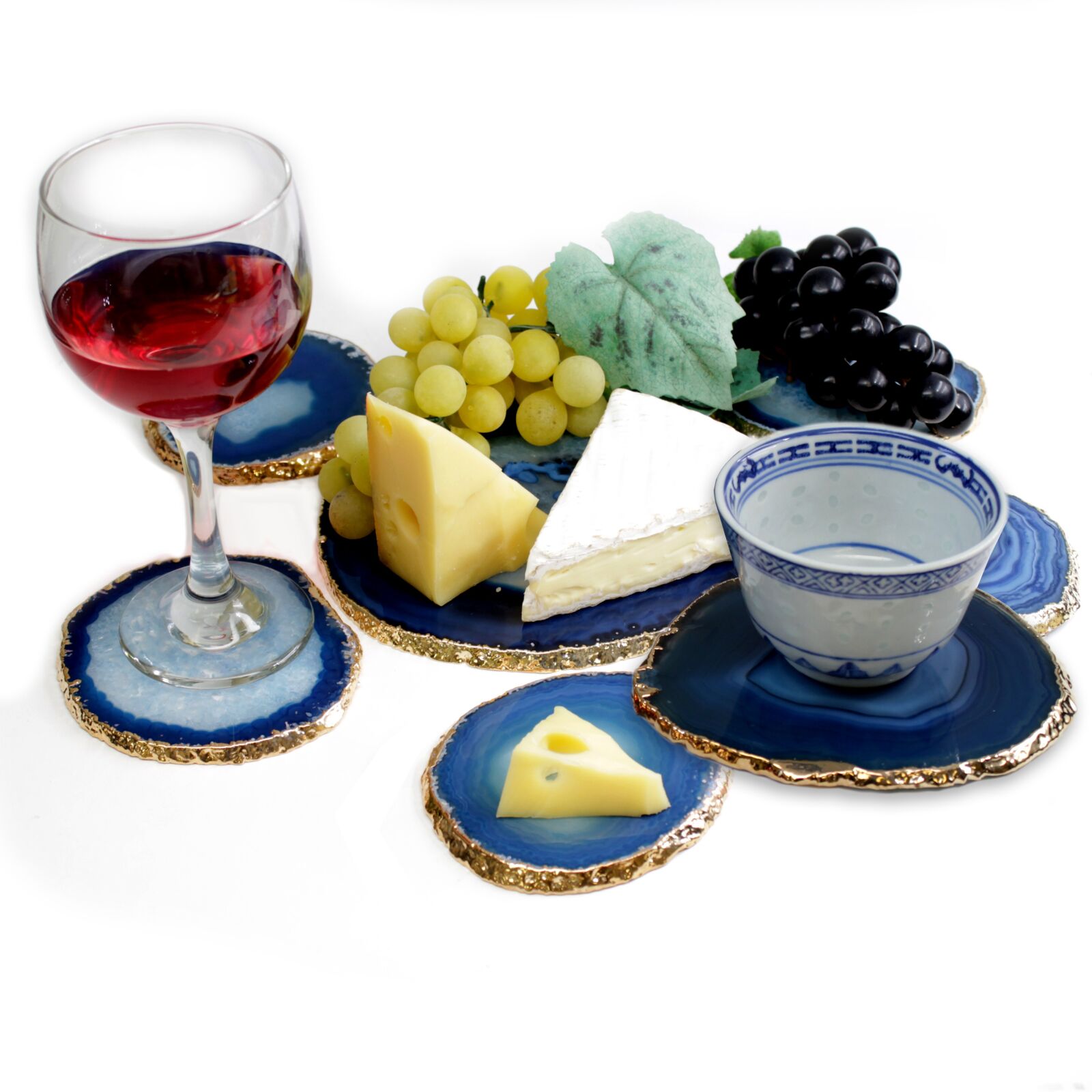 Canon EOS 1200D (EOS Rebel T5 / EOS Kiss X70 / EOS Hi) sample photo. Cheese set, agate, coasters photography